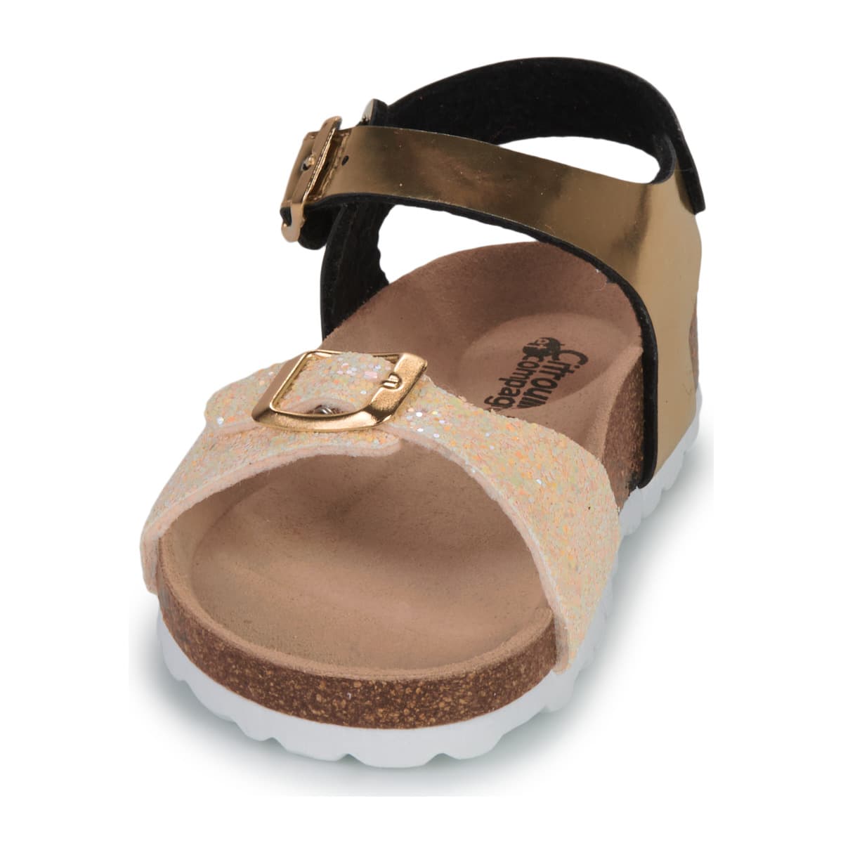 Girls' Sandals Citrouille et Compagnie Gold