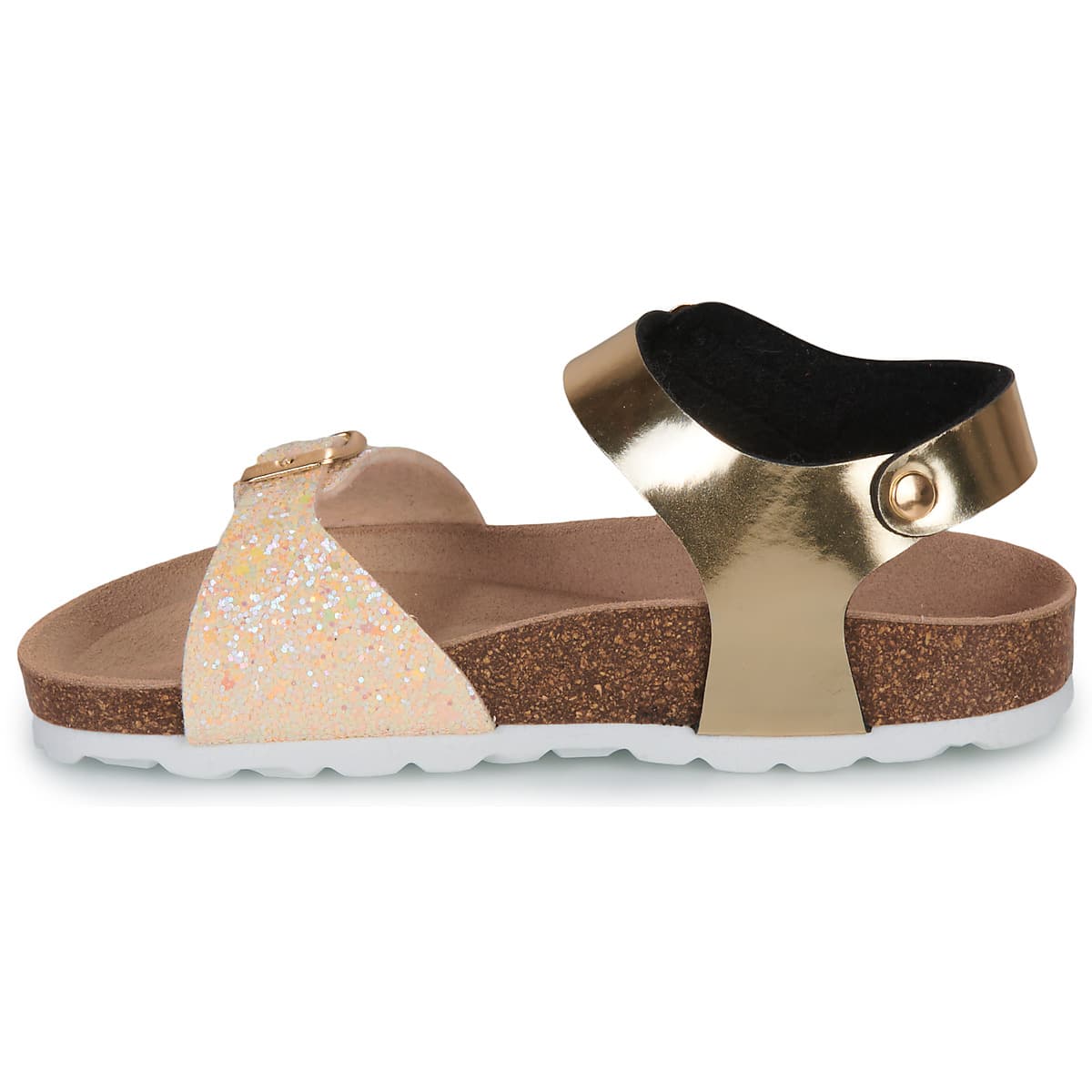 Girls' Sandals Citrouille et Compagnie Gold