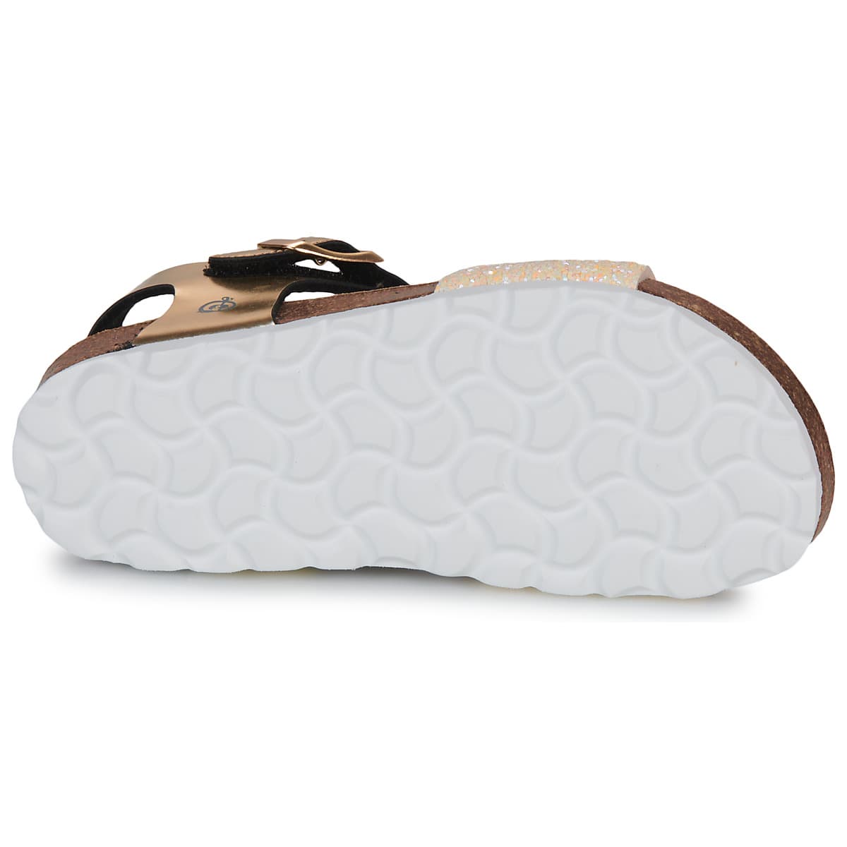 Girls' Sandals Citrouille et Compagnie Gold