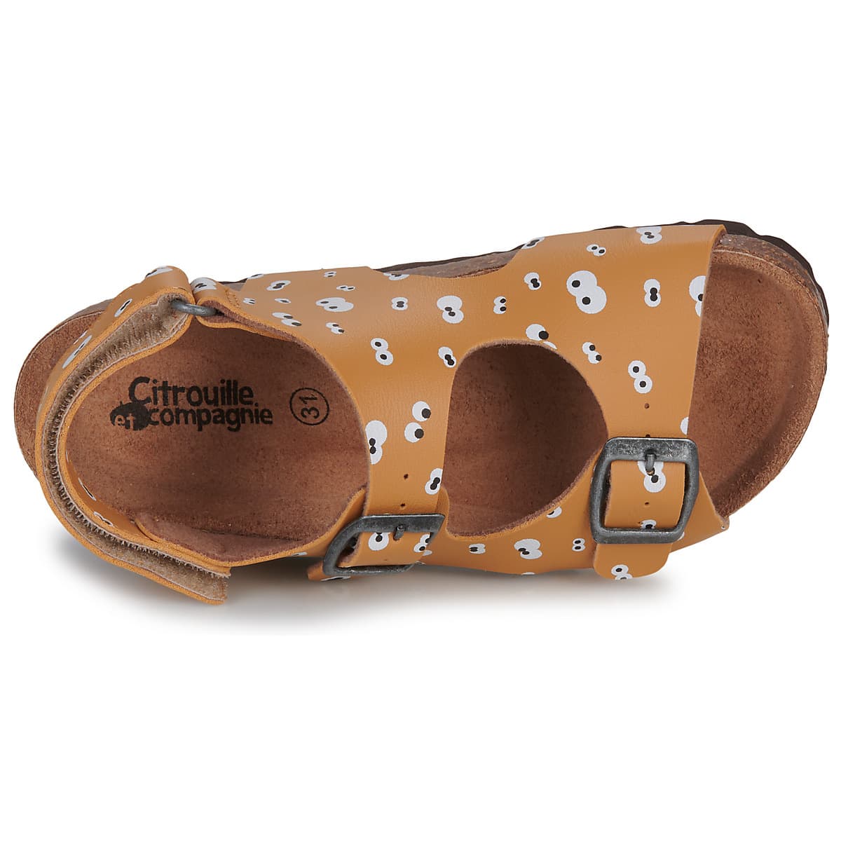 Girls' Sandals Citrouille et Compagnie Beige