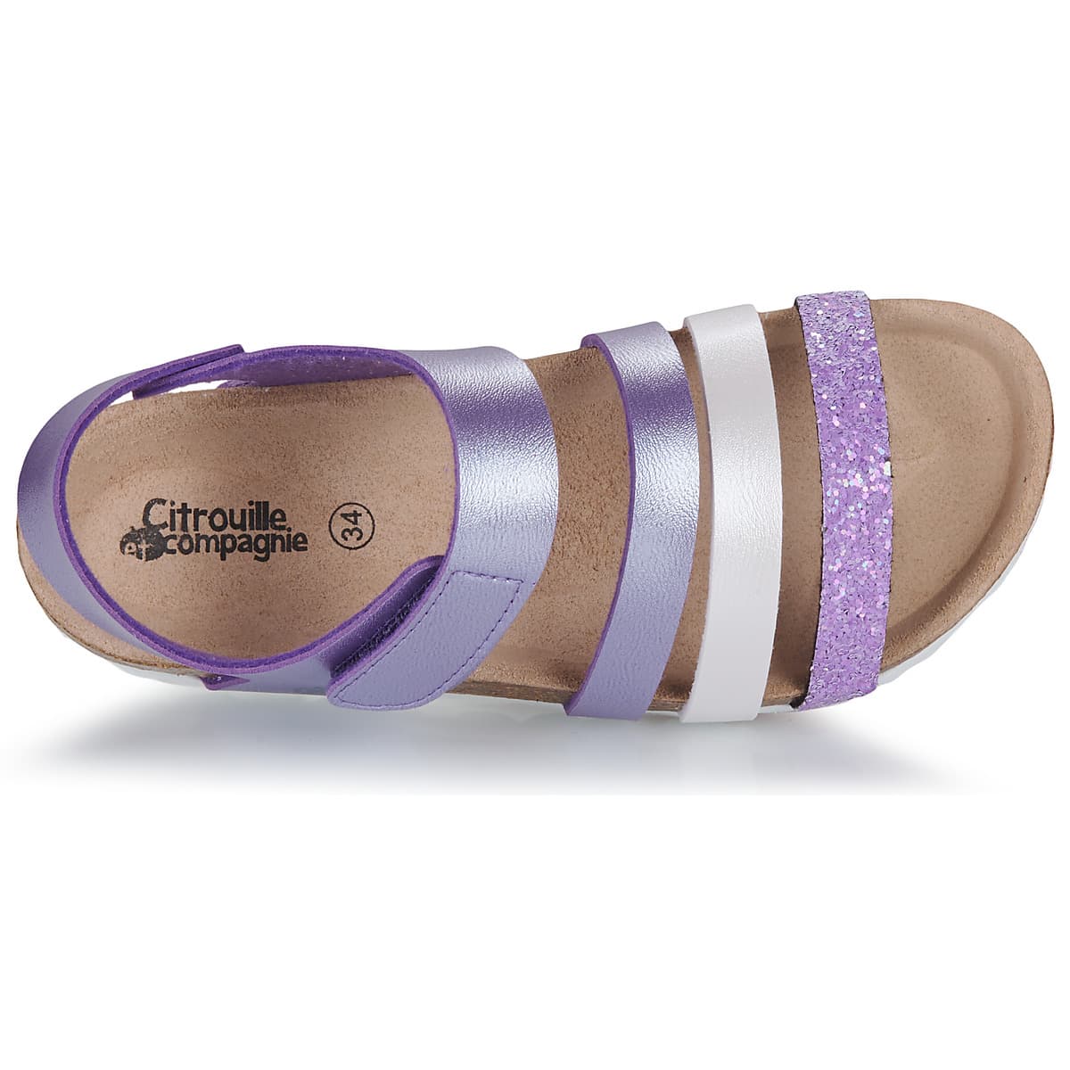 Girls' Sandals Citrouille et Compagnie Purple