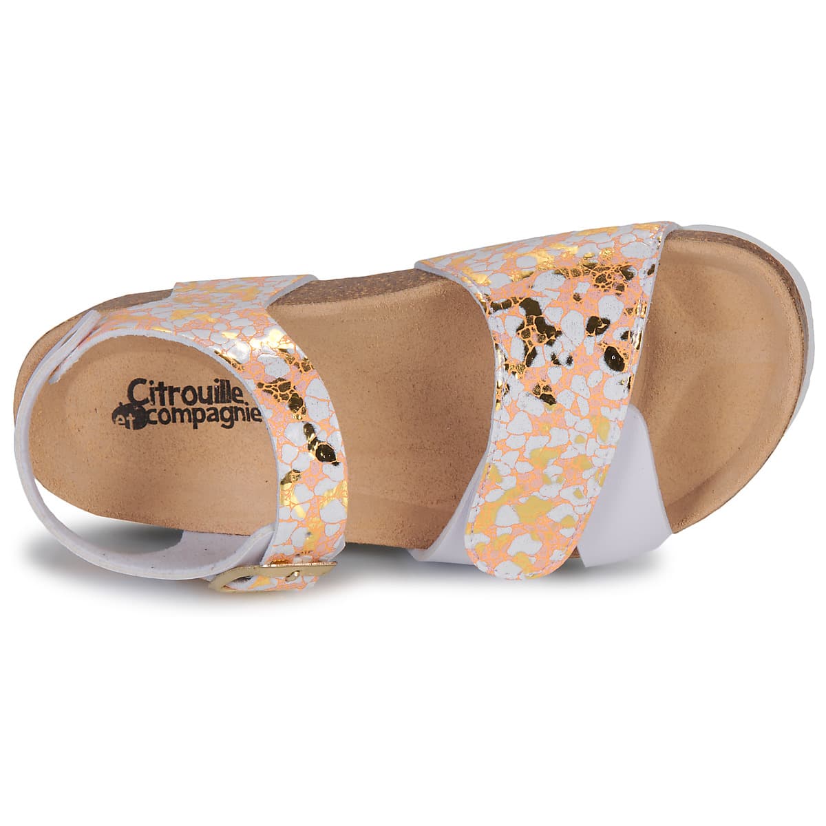 Girls' Sandals Citrouille et Compagnie White