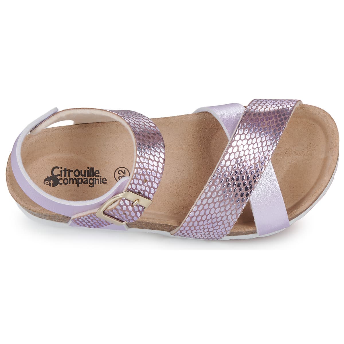Girls' Sandals Citrouille et Compagnie Purple