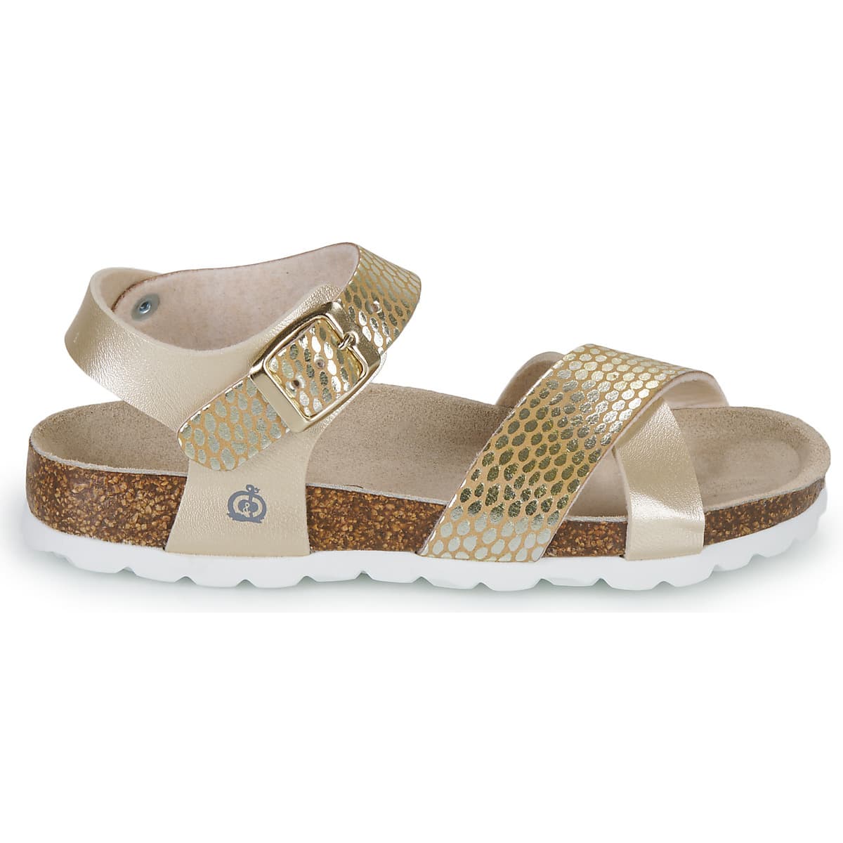 Girls' Sandals Citrouille et Compagnie Gold