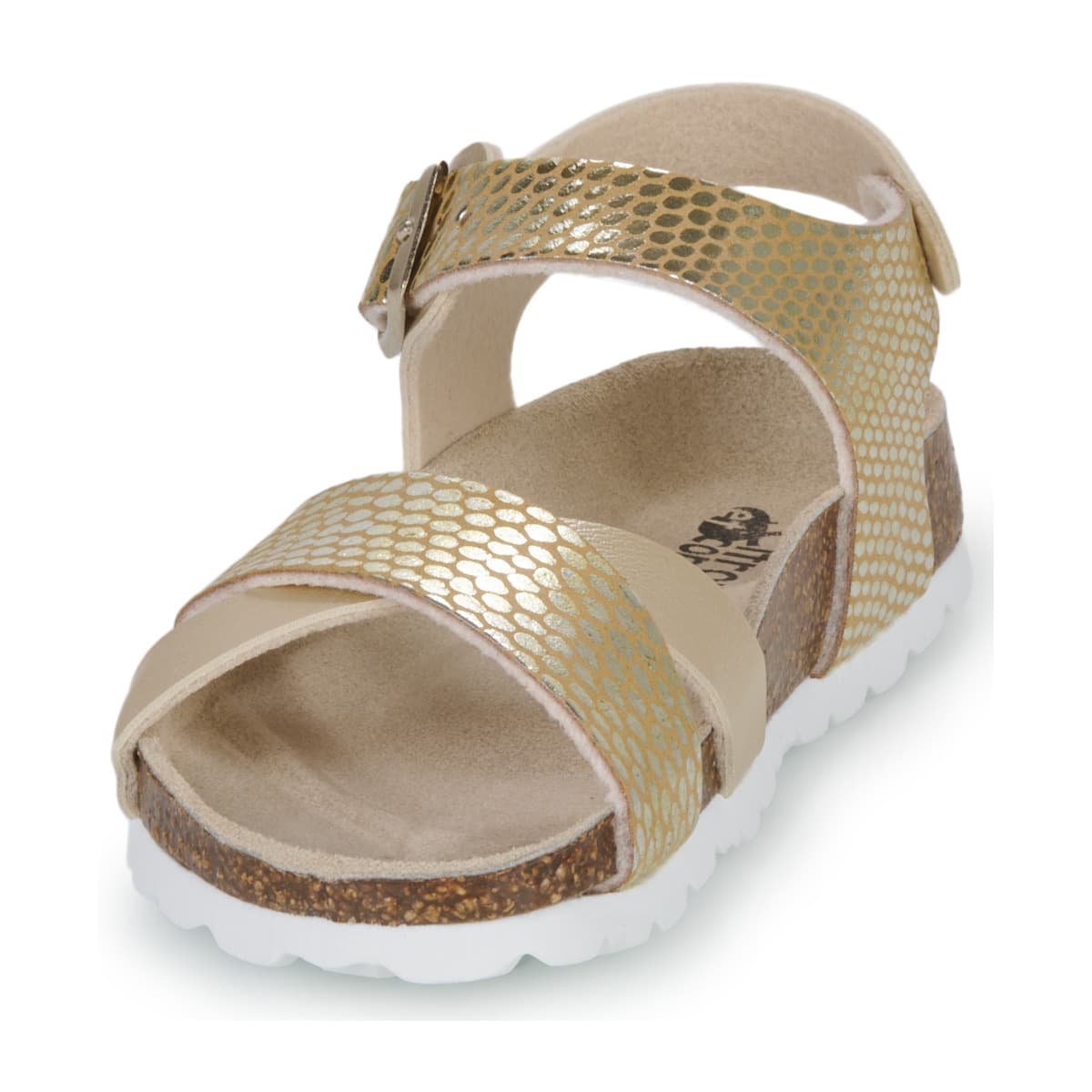 Girls' Sandals Citrouille et Compagnie Gold