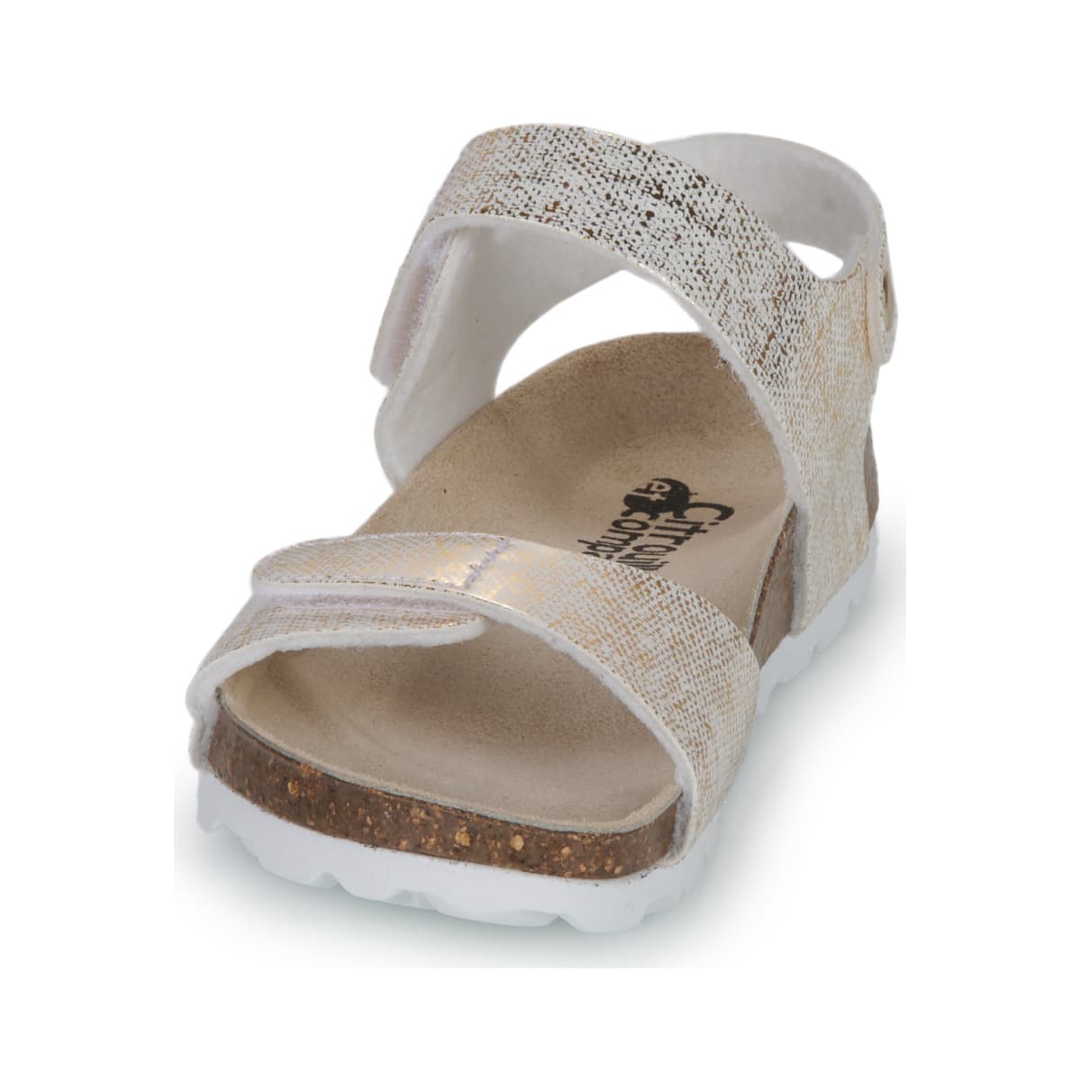 Girls' Sandals Citrouille et Compagnie Gold