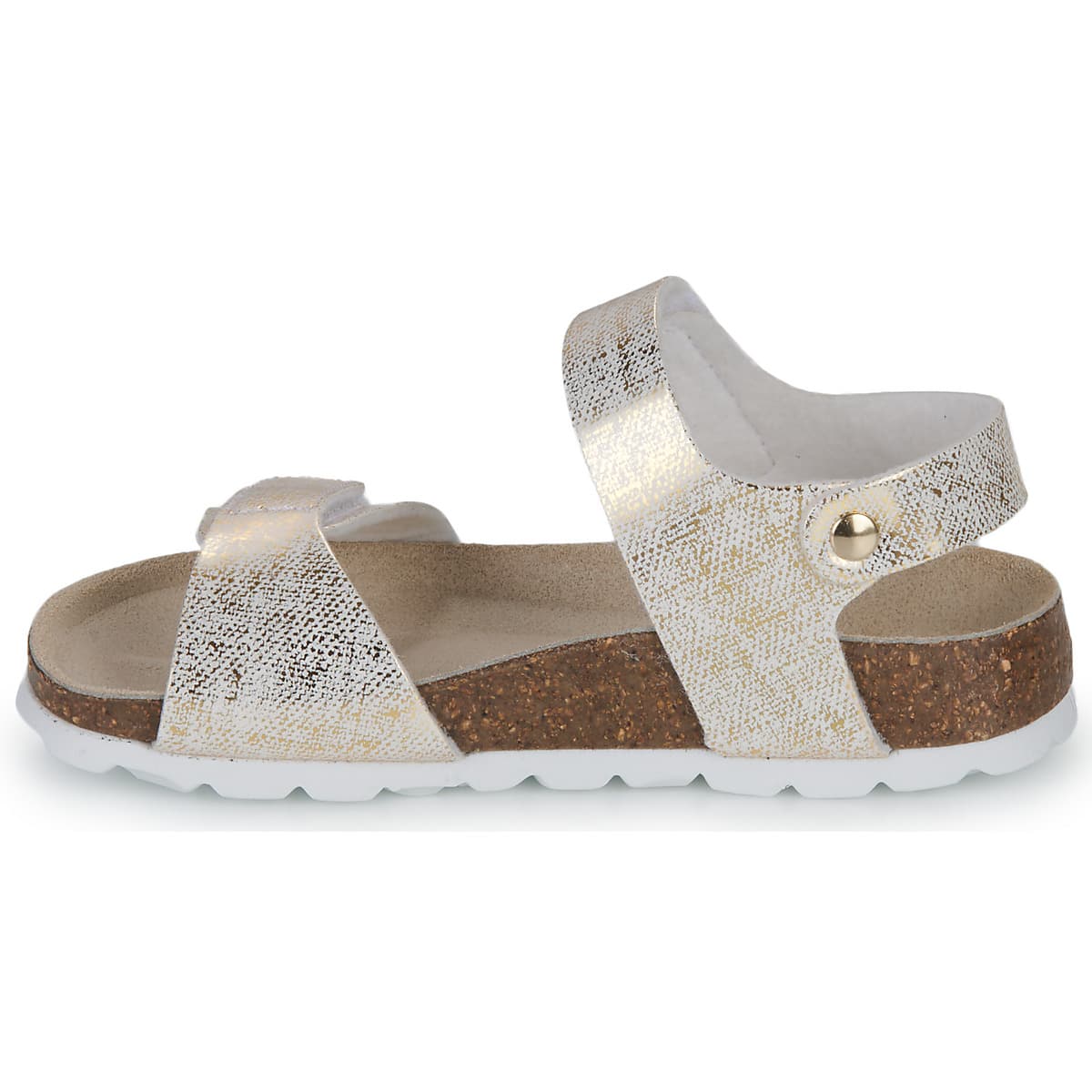Girls' Sandals Citrouille et Compagnie Gold