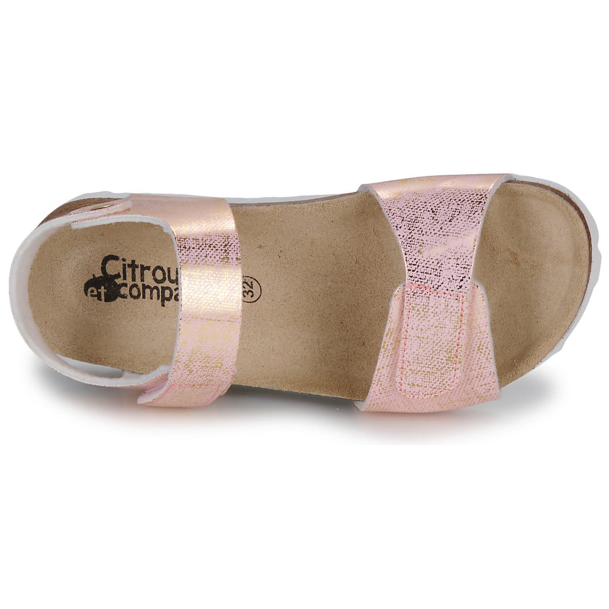 Girls' Sandals Citrouille et Compagnie Pink