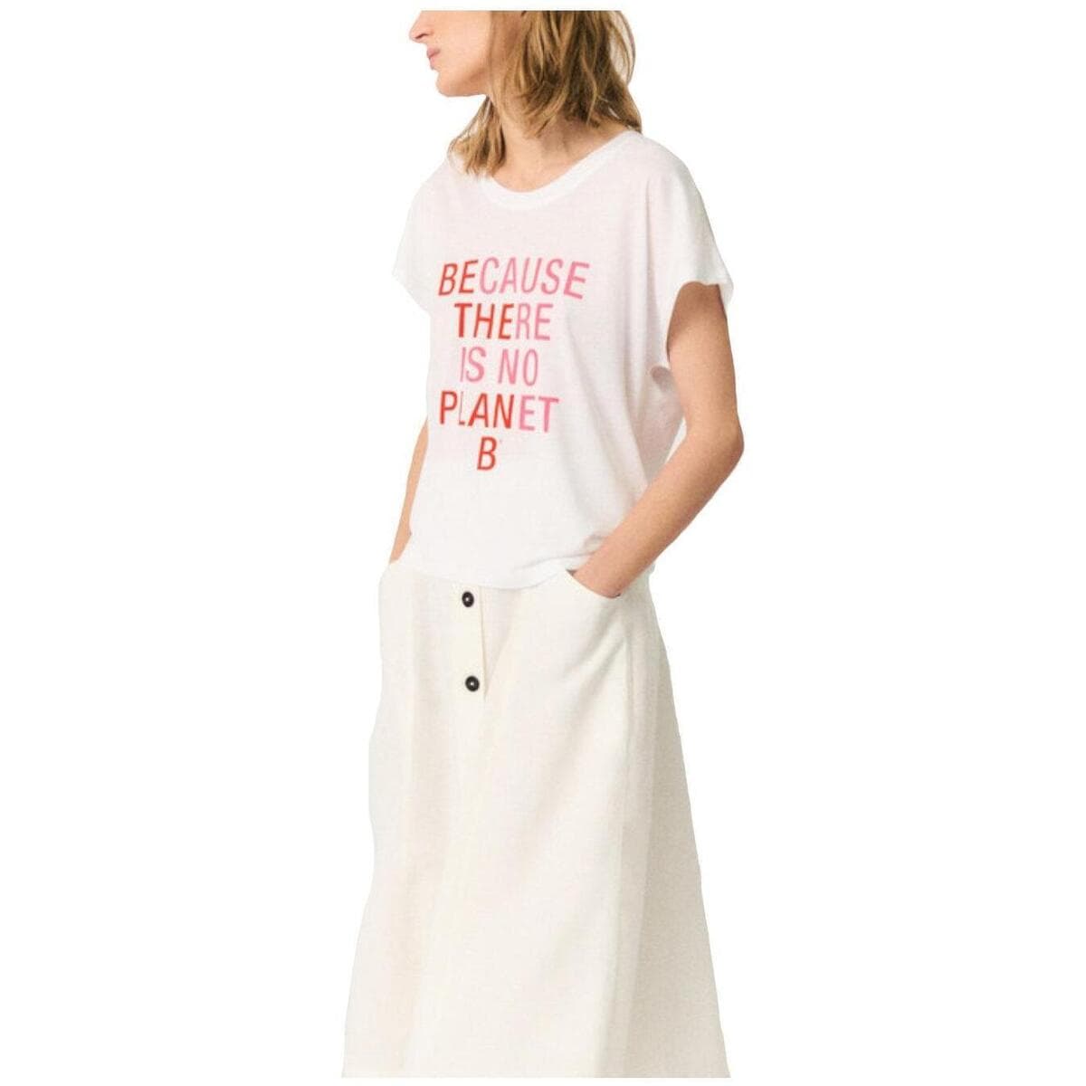 Women's T-Shirts Ecoalf White