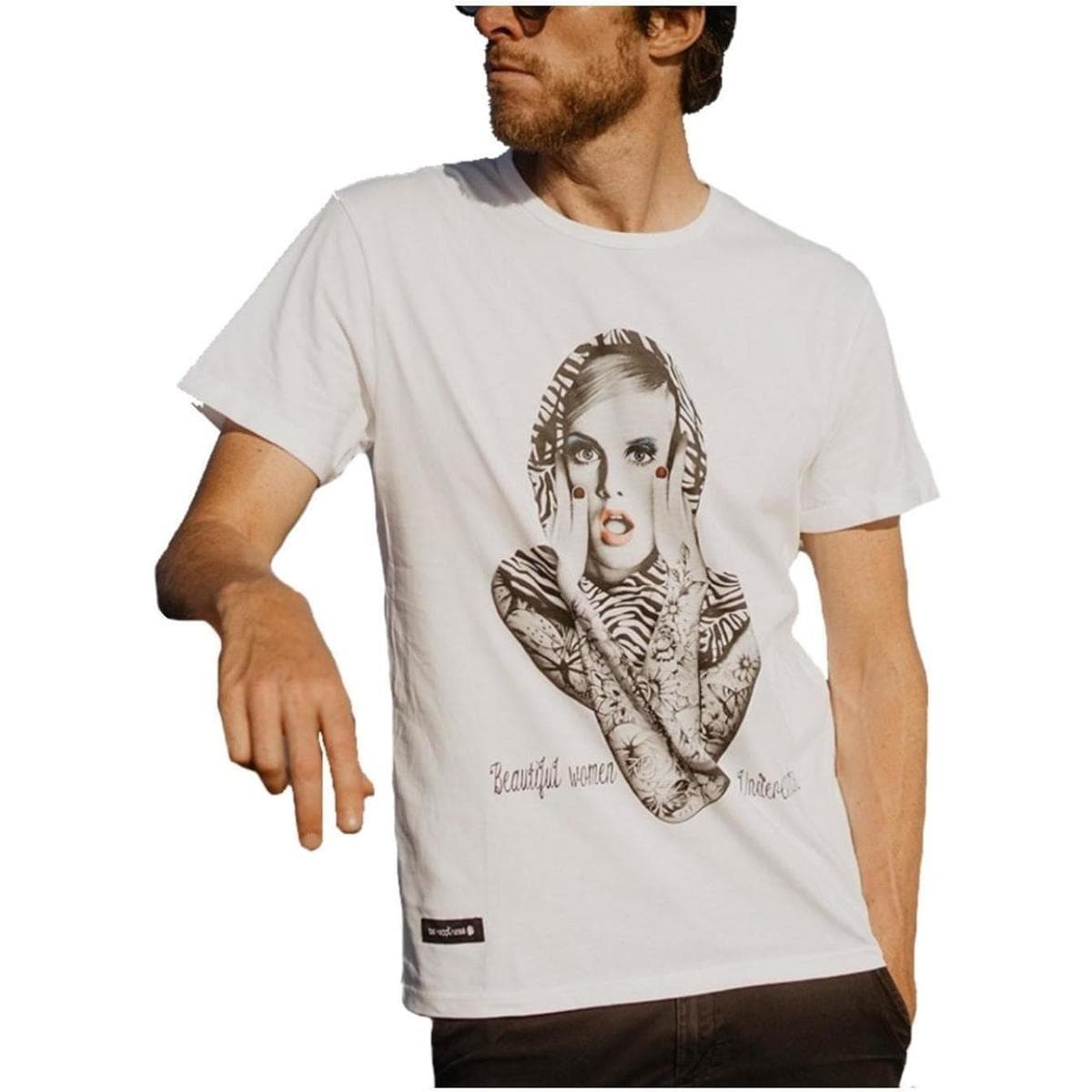 Women's T-Shirts Be Happiness White