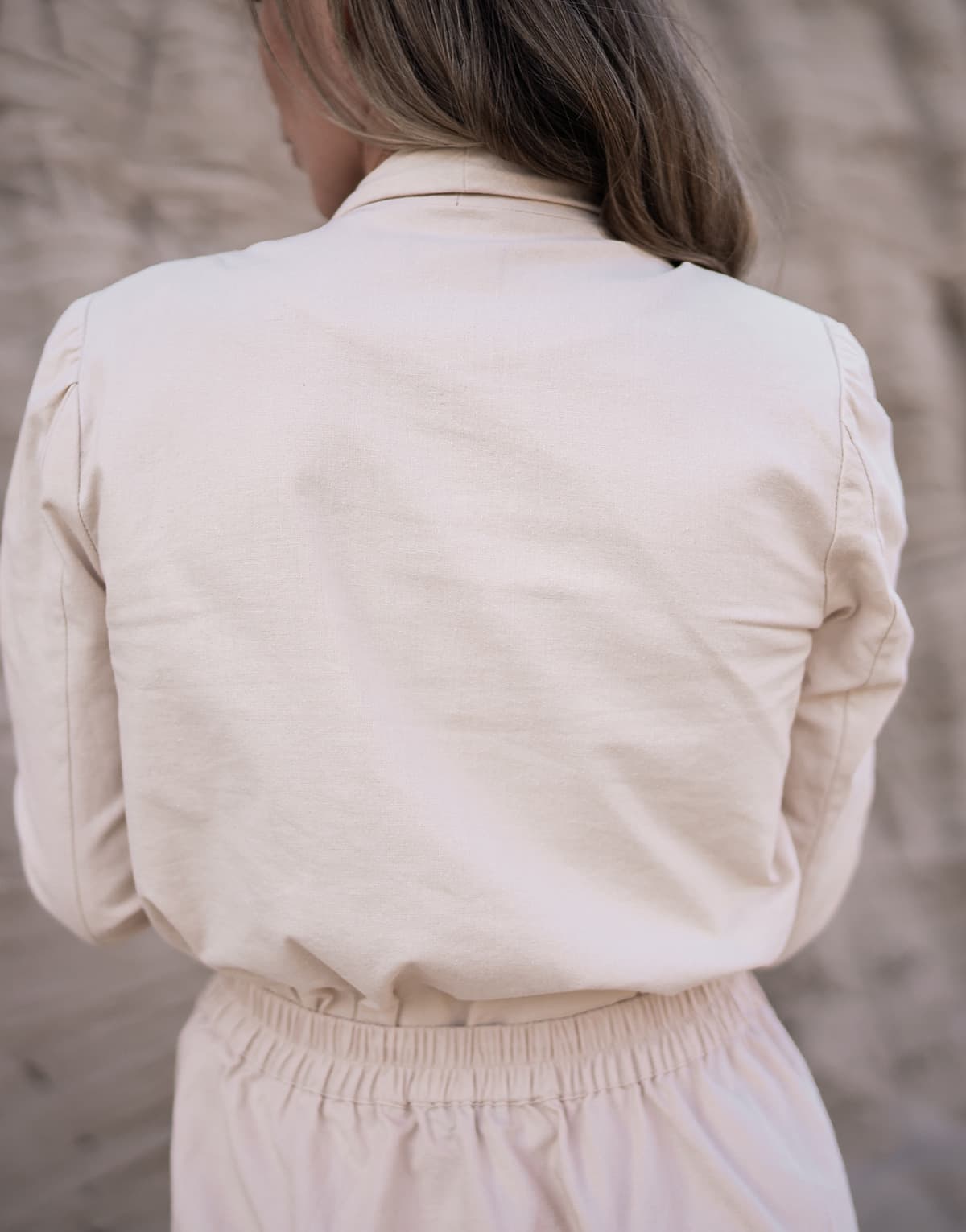 Women's Blazers THEAD. Beige