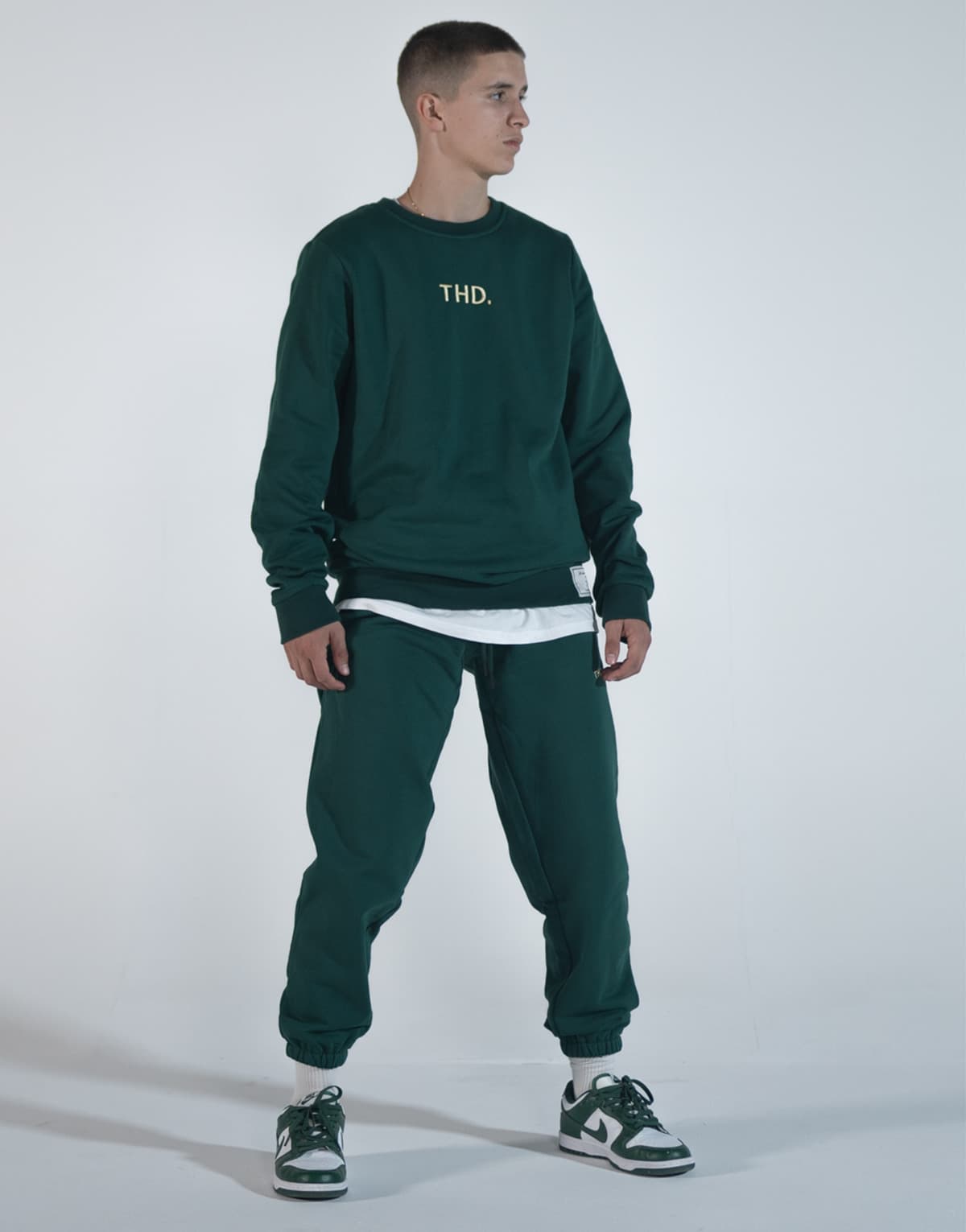 Men's Sports T-Shirts THEAD. Green