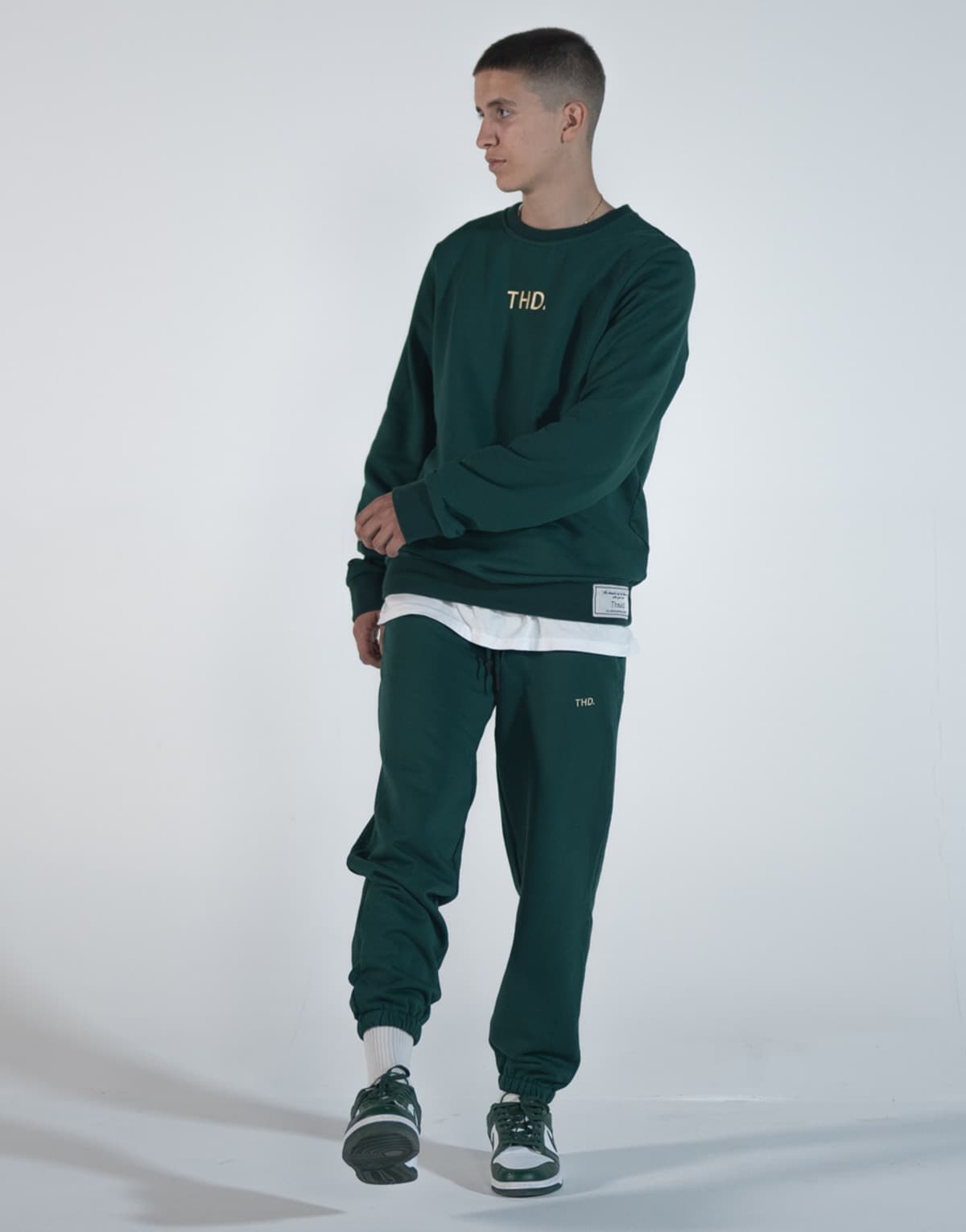 Men's Sports T-Shirts THEAD. Green