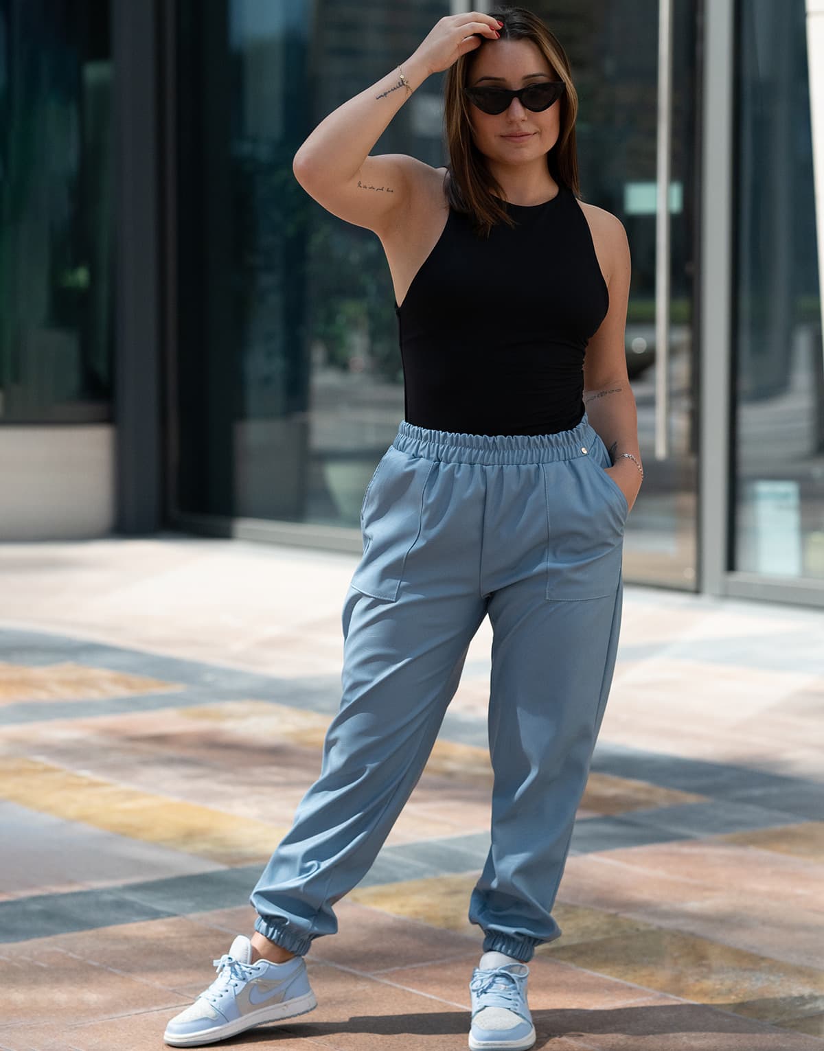 Women's Sports Sets THEAD. Blue