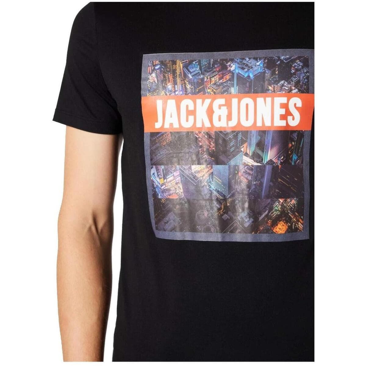 Men's T-Shirts Jack & Jones Black