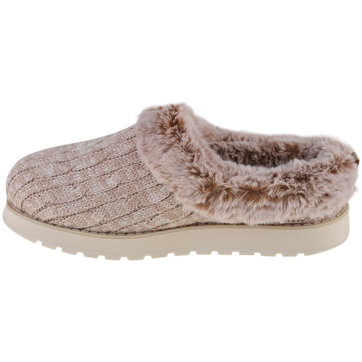 Women's House Slippers Skechers Beige