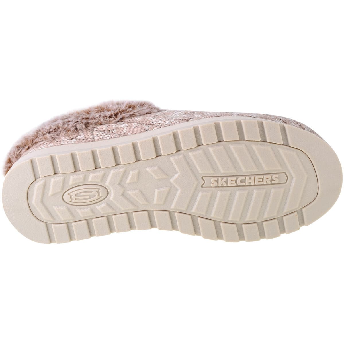 Women's House Slippers Skechers Beige