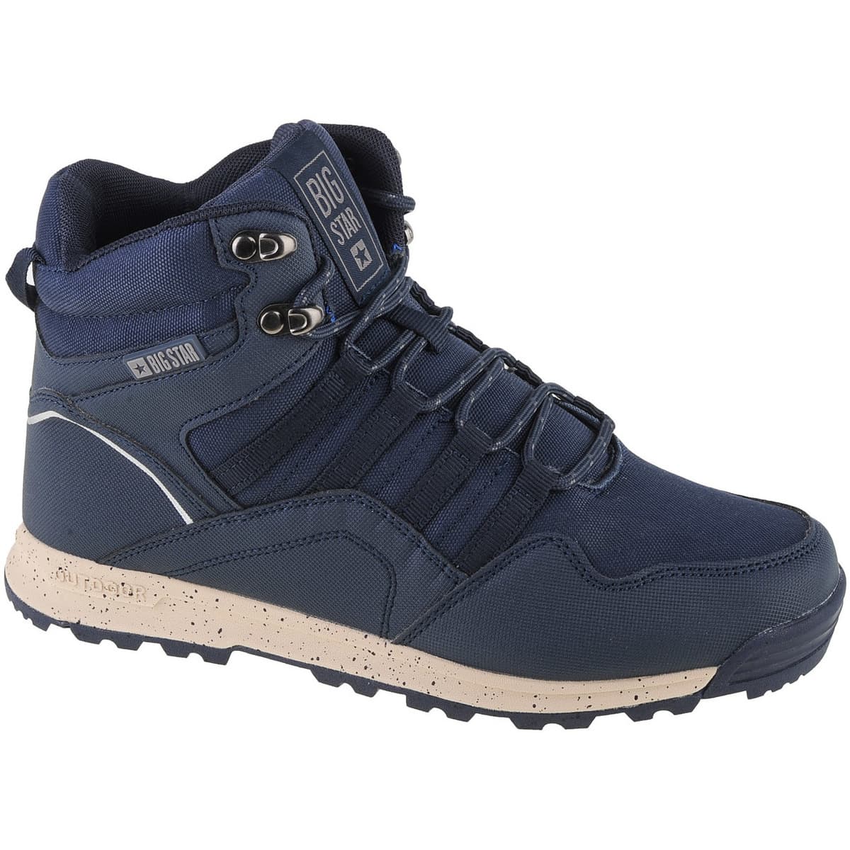 Big Star Γυναικεία Μποτάκια Αστραγάλου Navy Μπλε KK274611