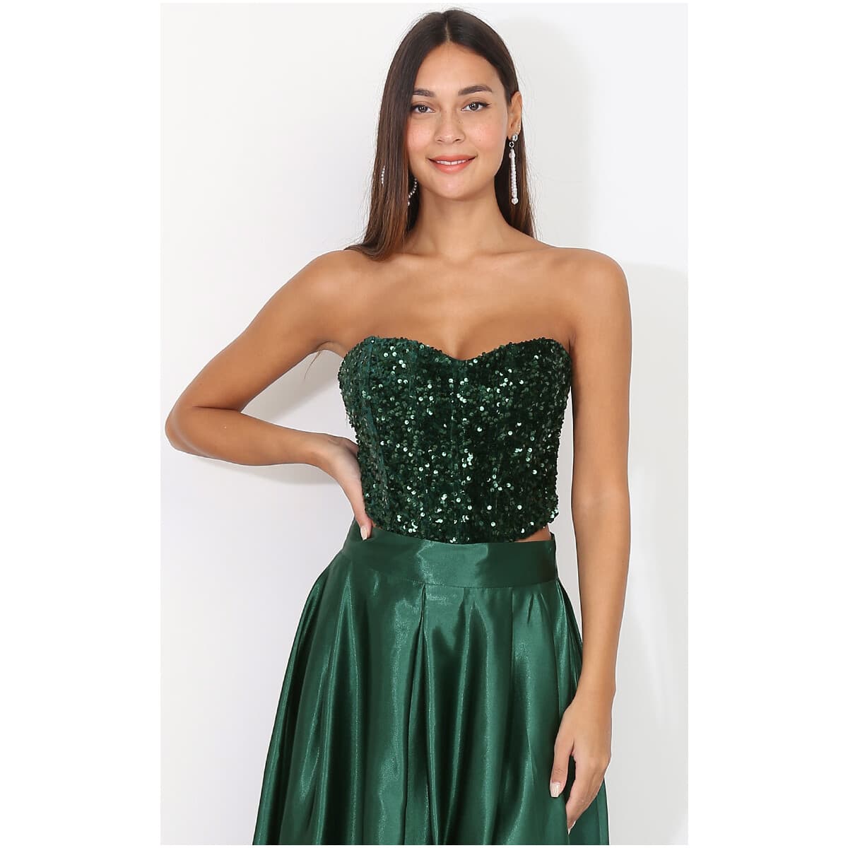 Women's T-Shirts La Modeuse Green