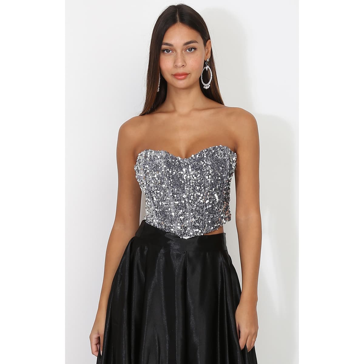 Women's T-Shirts La Modeuse Silver