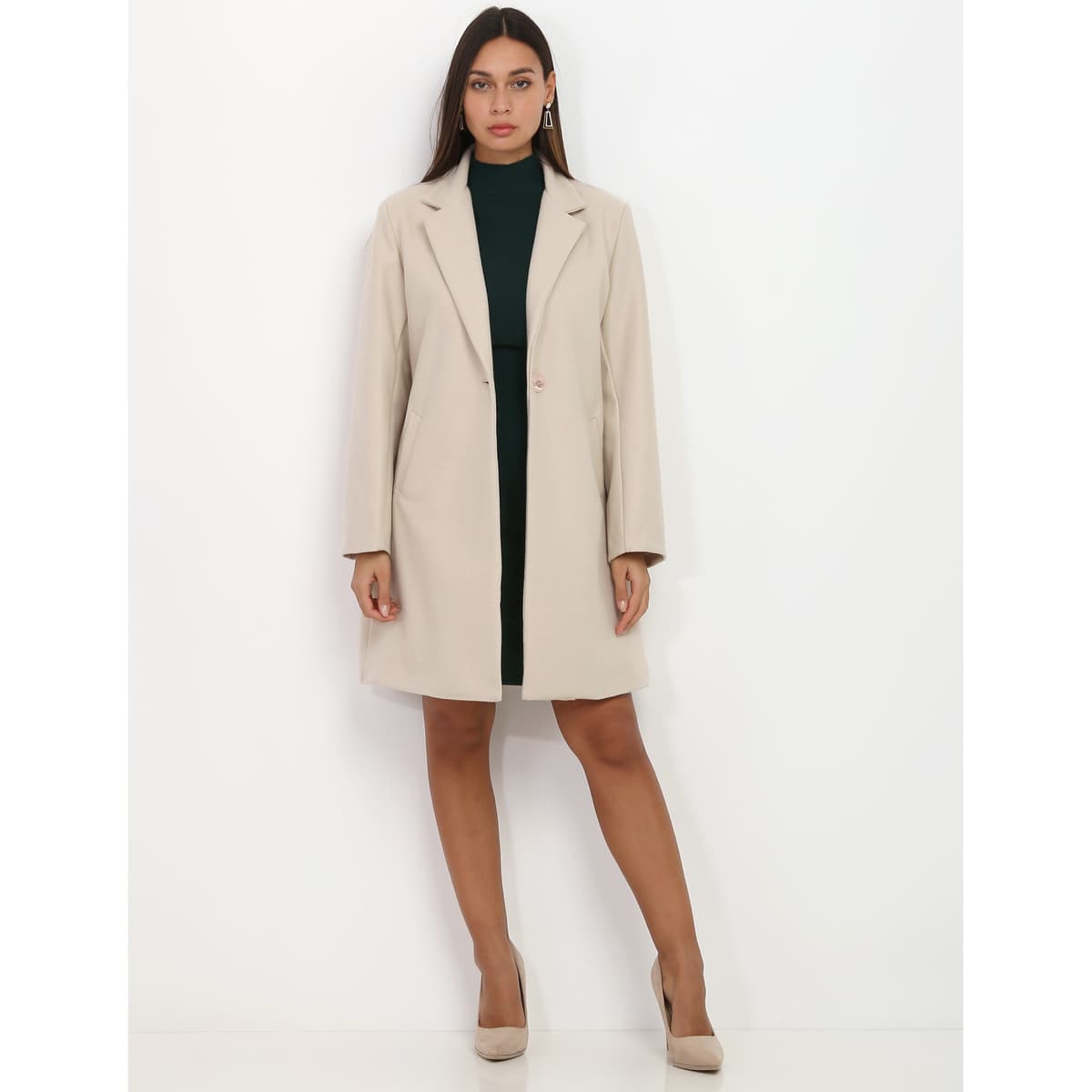 Women's Coats La Modeuse Beige