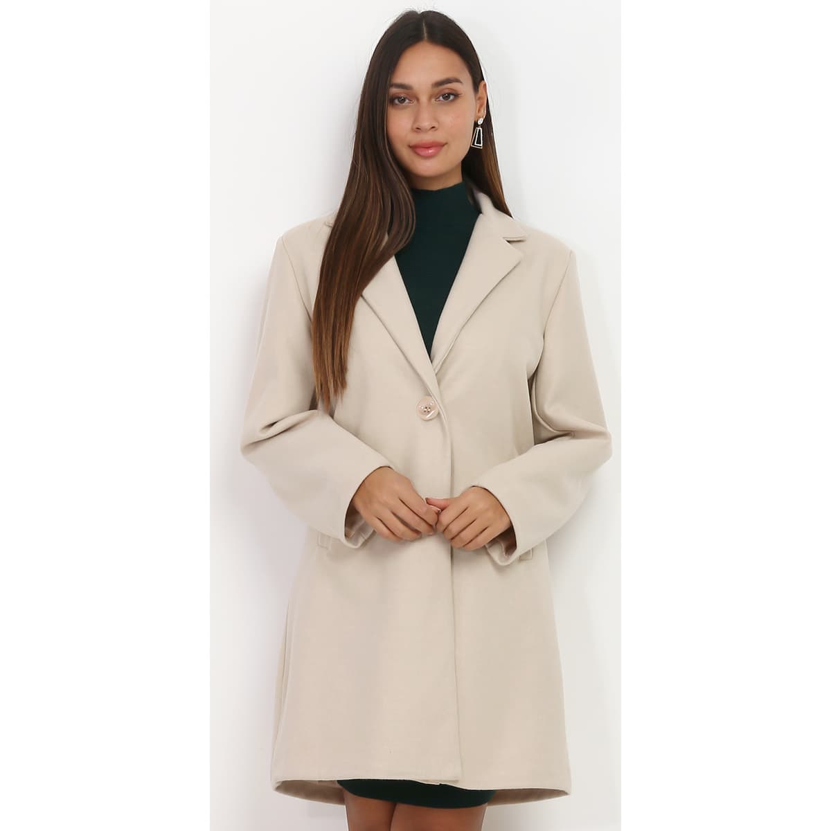 Women's Coats La Modeuse Beige