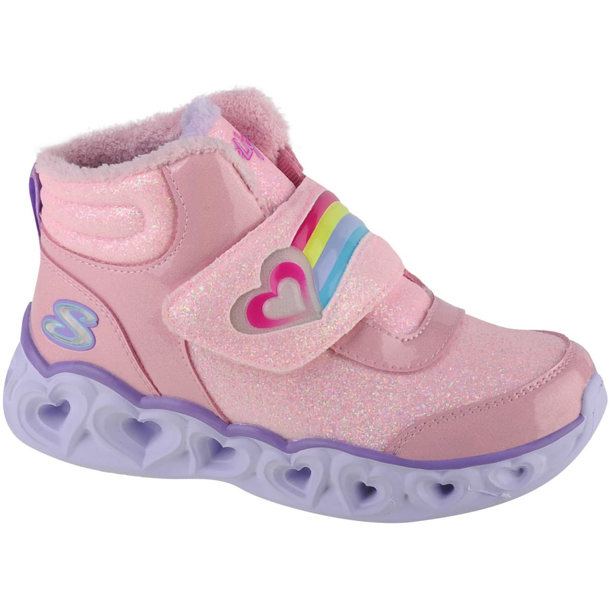 Μπότες Skechers Heart Lights - Brilliant Rainbow
