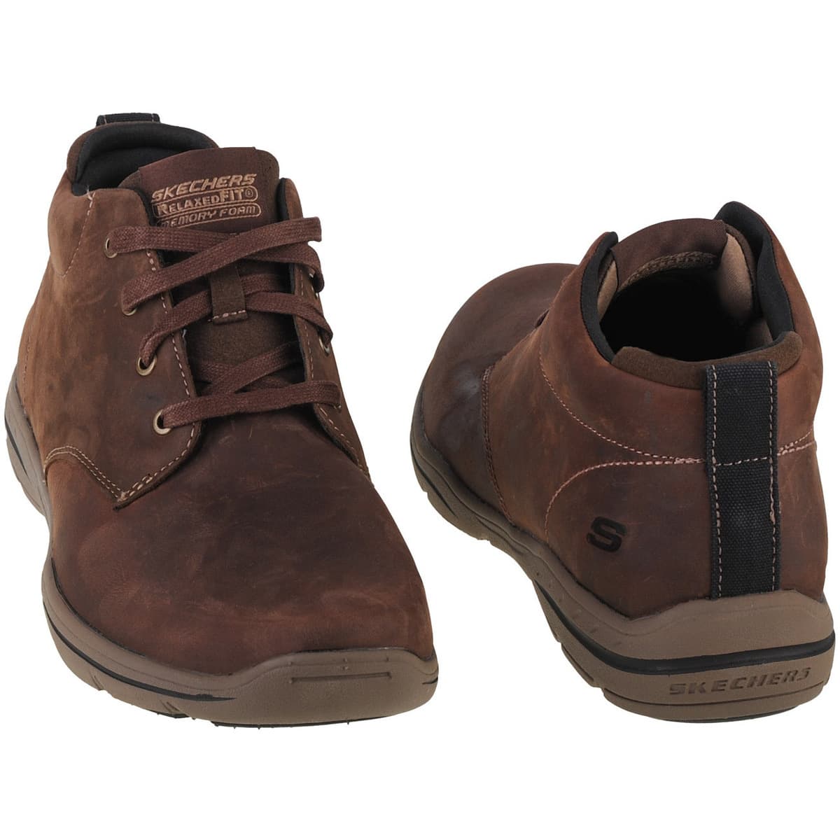 Men's Boots Skechers Brown
