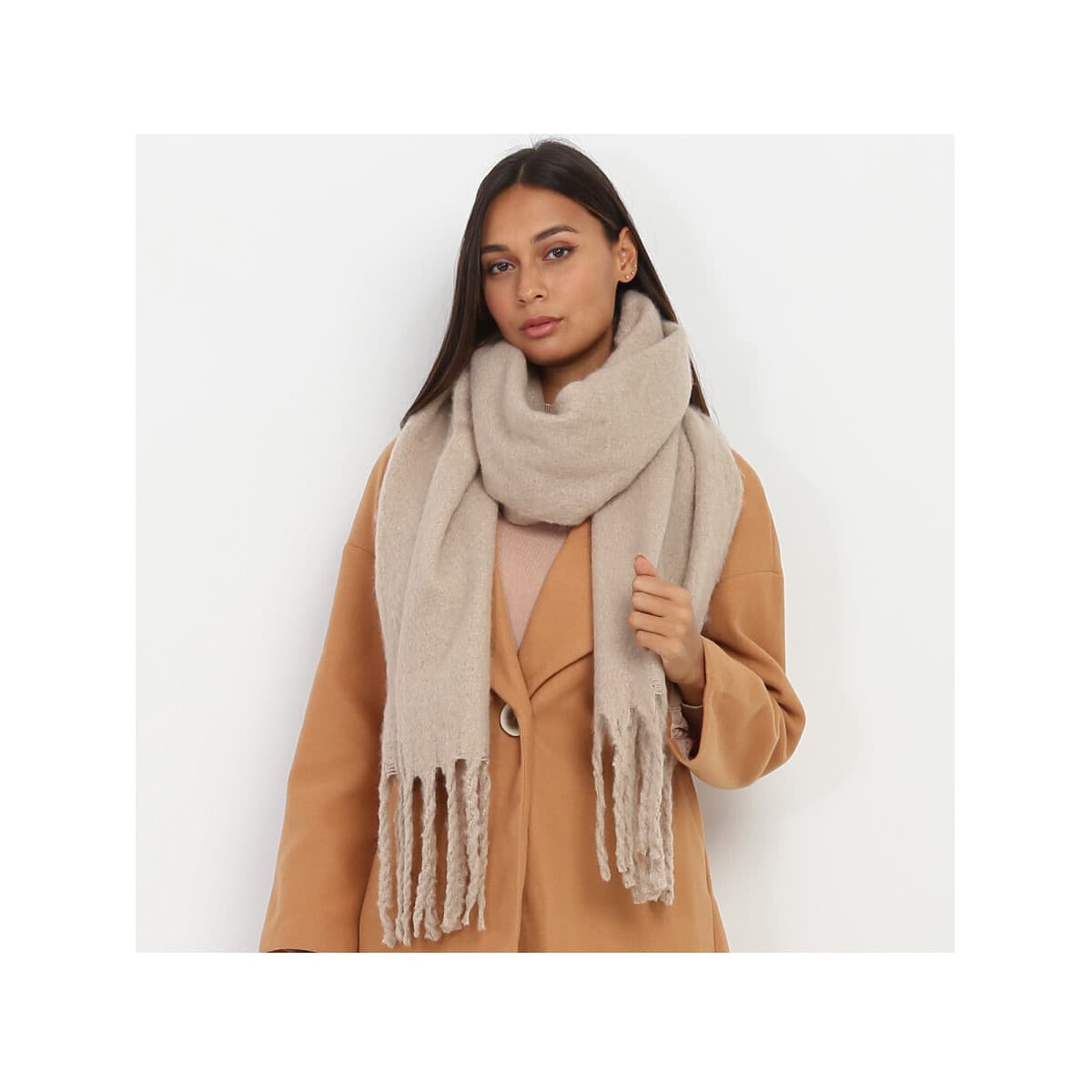 Women's Scarves La Modeuse Beige