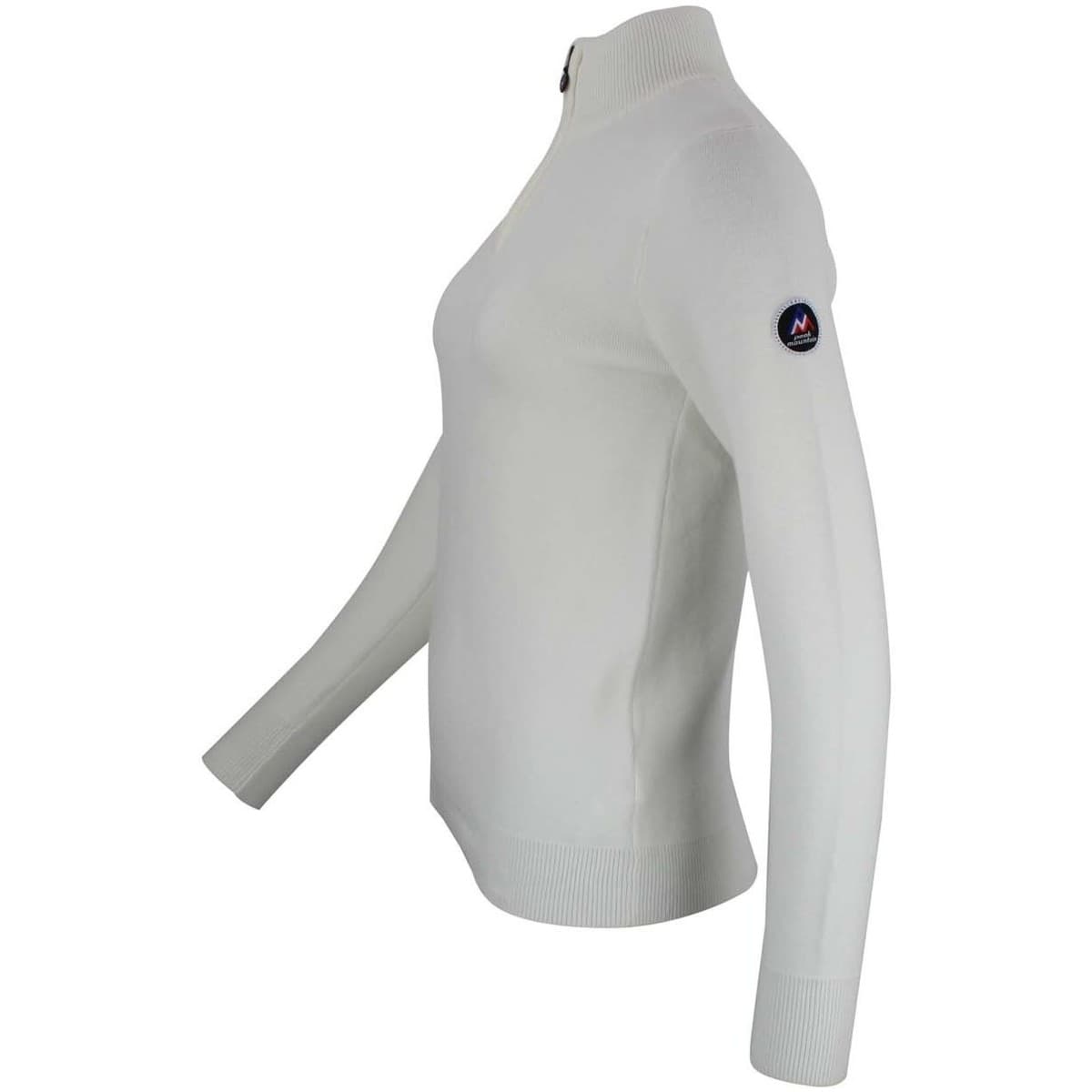 Women's Sweaters Peak Mountain White