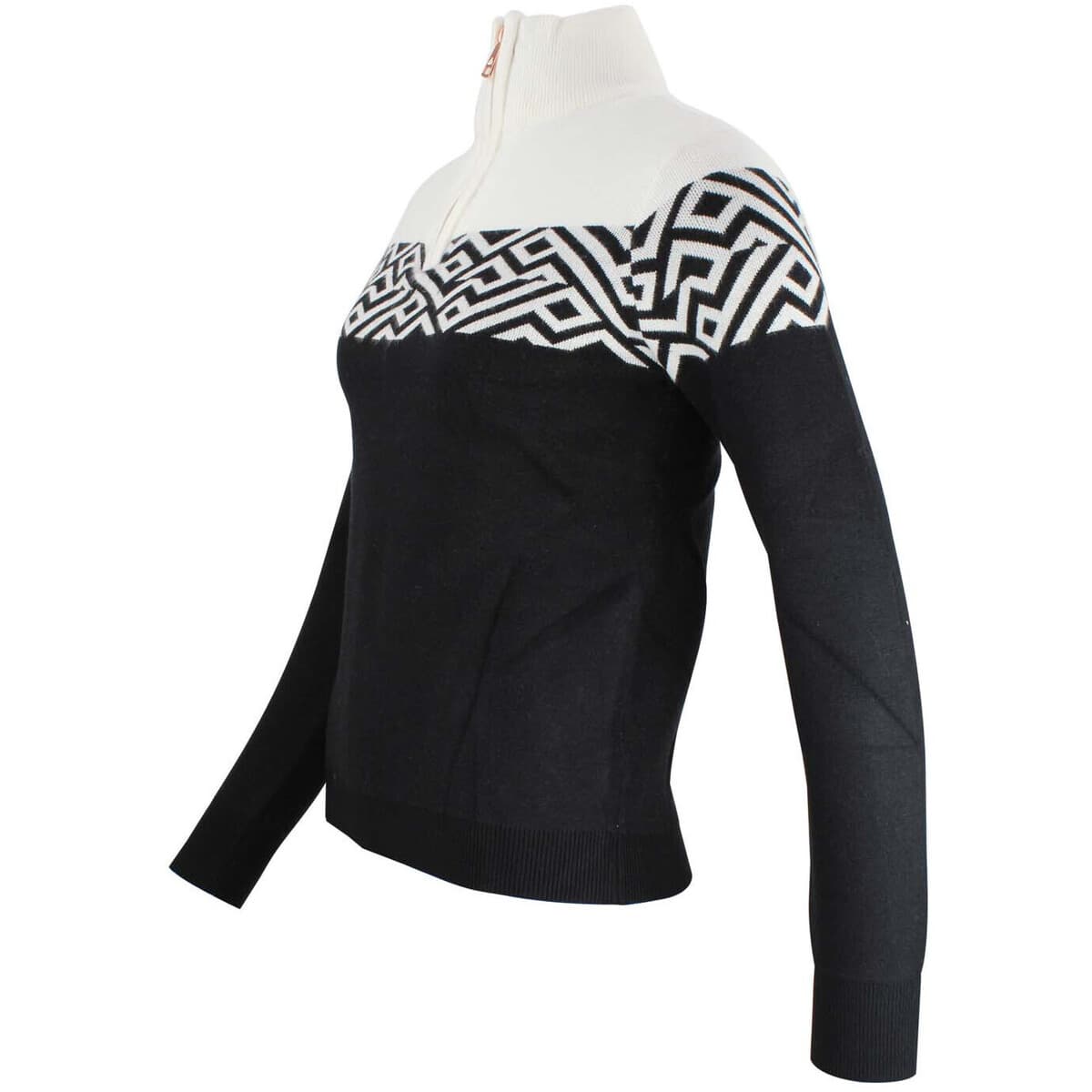 Women's Sweaters Peak Mountain Black