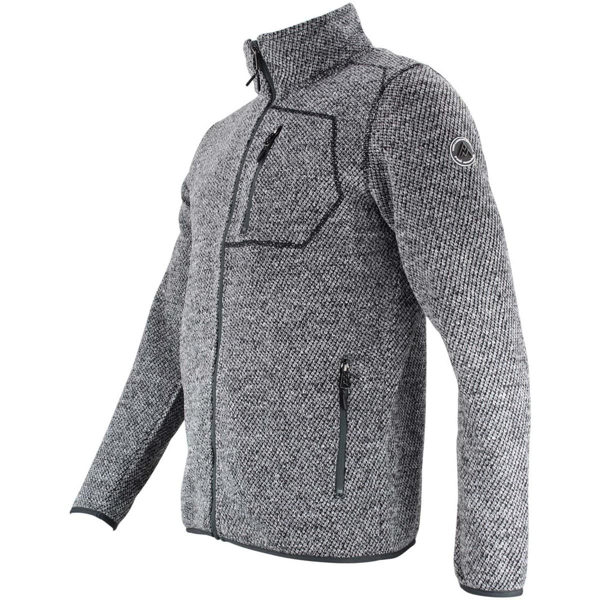 Men's Sweatshirts Peak Mountain Gray