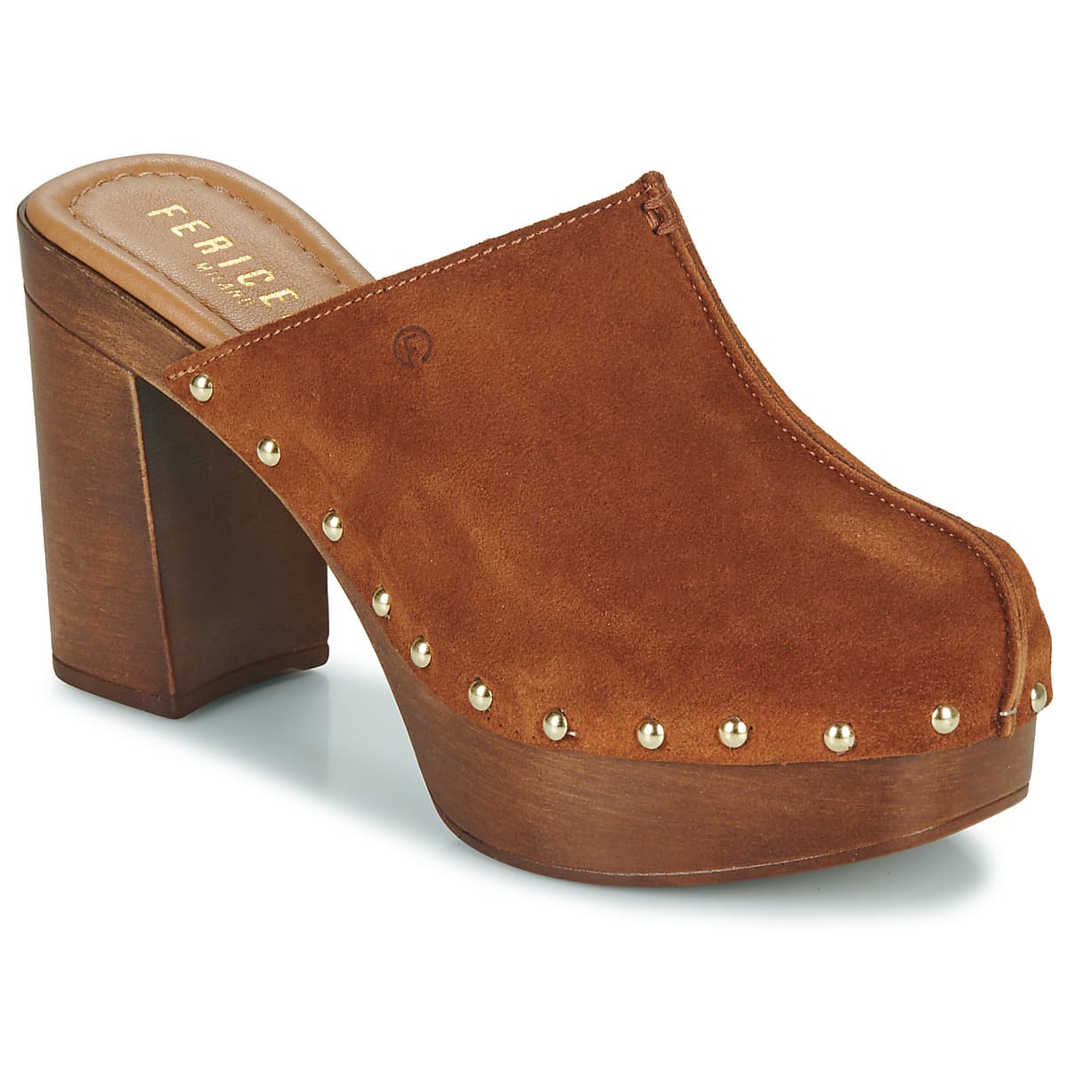 Women's Clogs Fericelli Brown