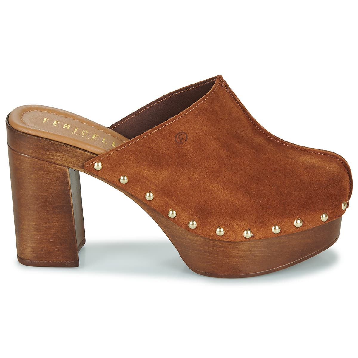 Women's Clogs Fericelli Brown