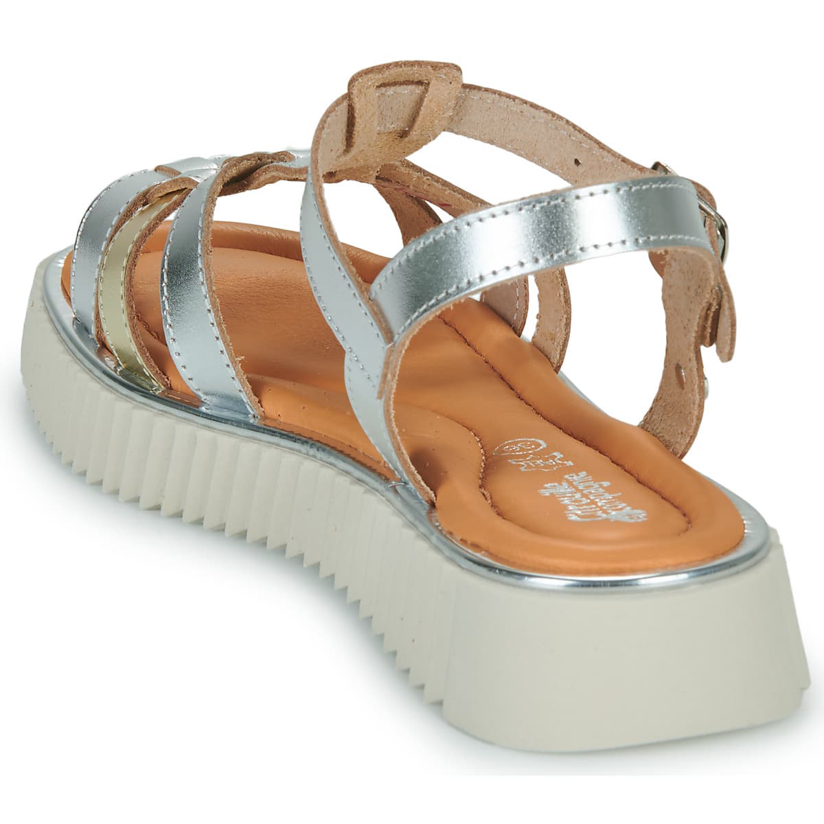 Girls' Sandals Citrouille et Compagnie Silver