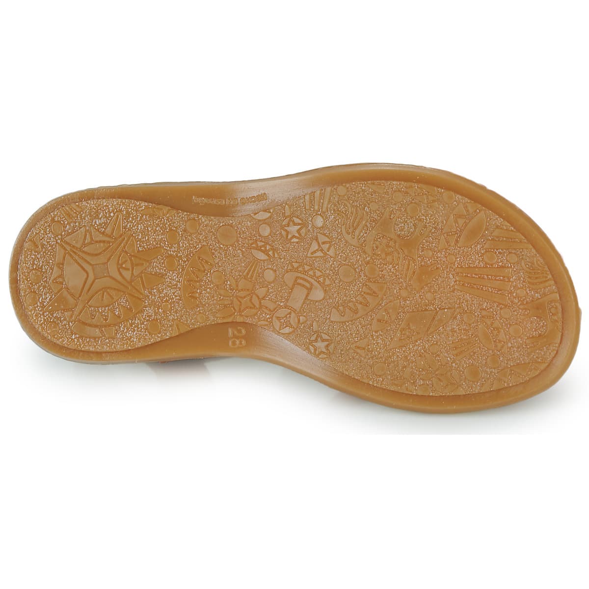 Girls' Sandals Citrouille et Compagnie Brown