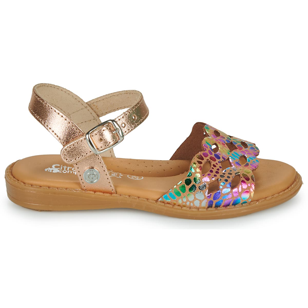 Girls' Sandals Citrouille et Compagnie Multicolor
