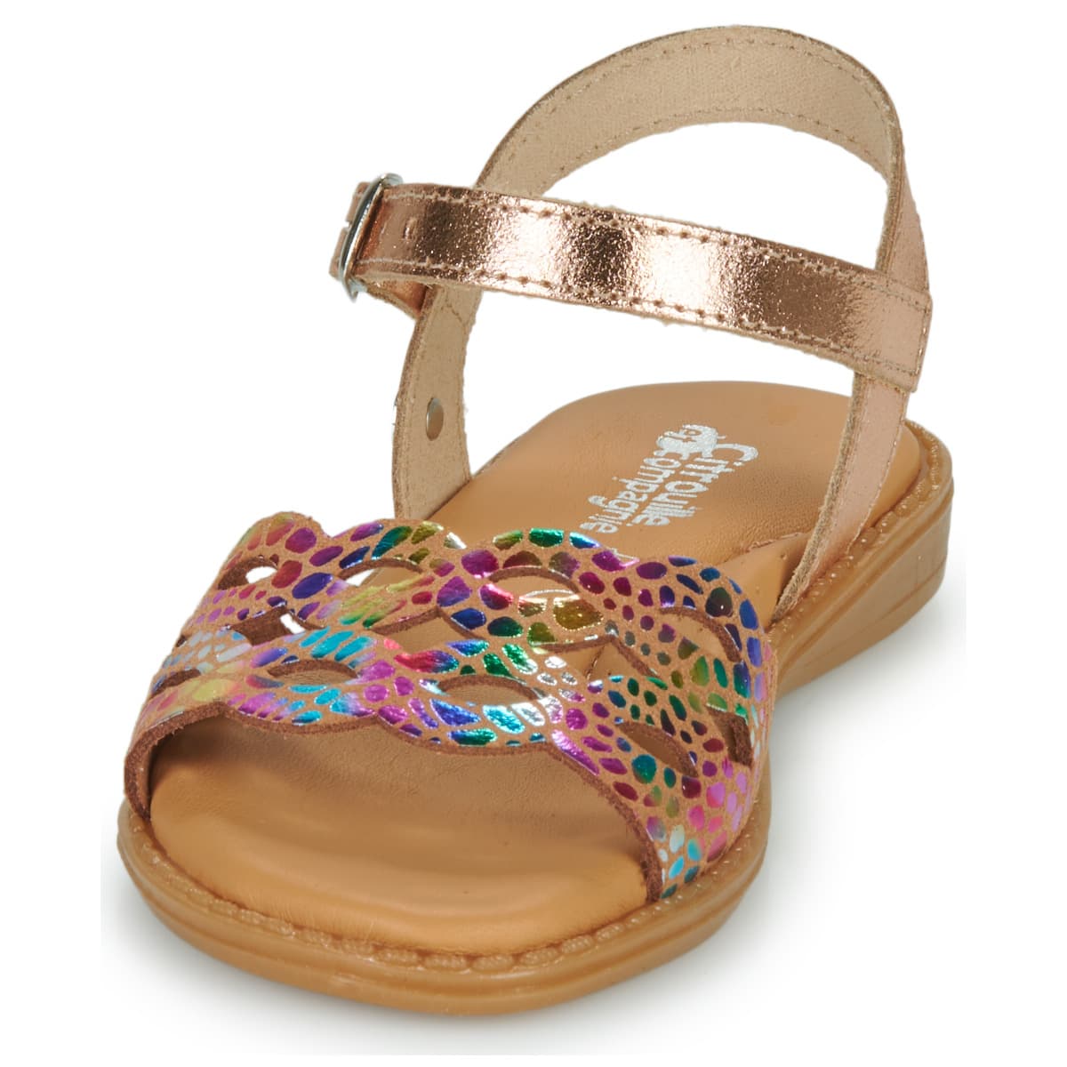 Girls' Sandals Citrouille et Compagnie Multicolor
