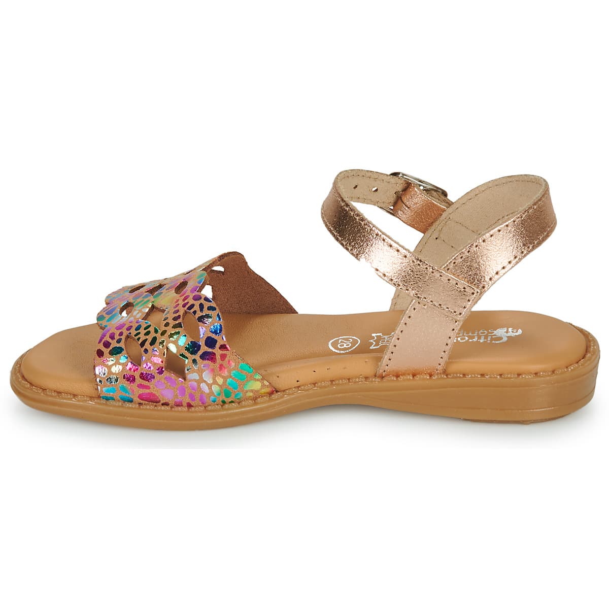 Girls' Sandals Citrouille et Compagnie Multicolor