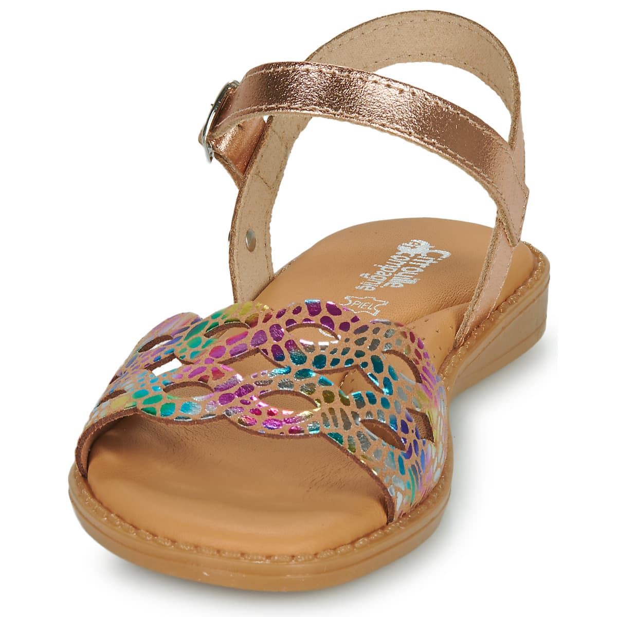 Girls' Sandals Citrouille et Compagnie Multicolor