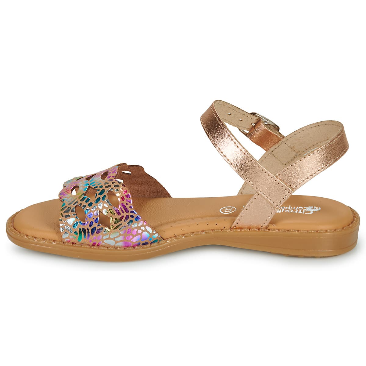 Girls' Sandals Citrouille et Compagnie Multicolor
