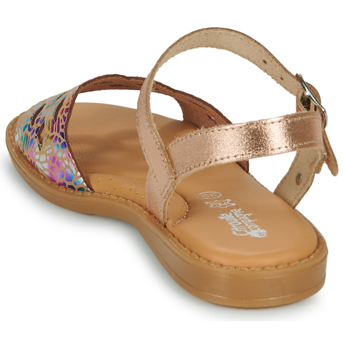 Girls' Sandals Citrouille et Compagnie Multicolor