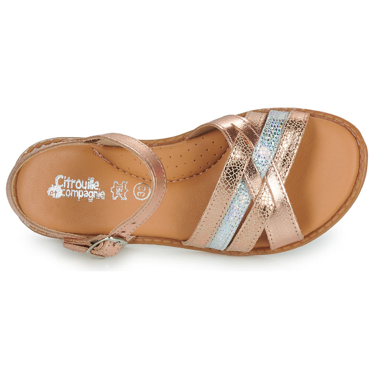 Girls' Sandals Citrouille et Compagnie Pink