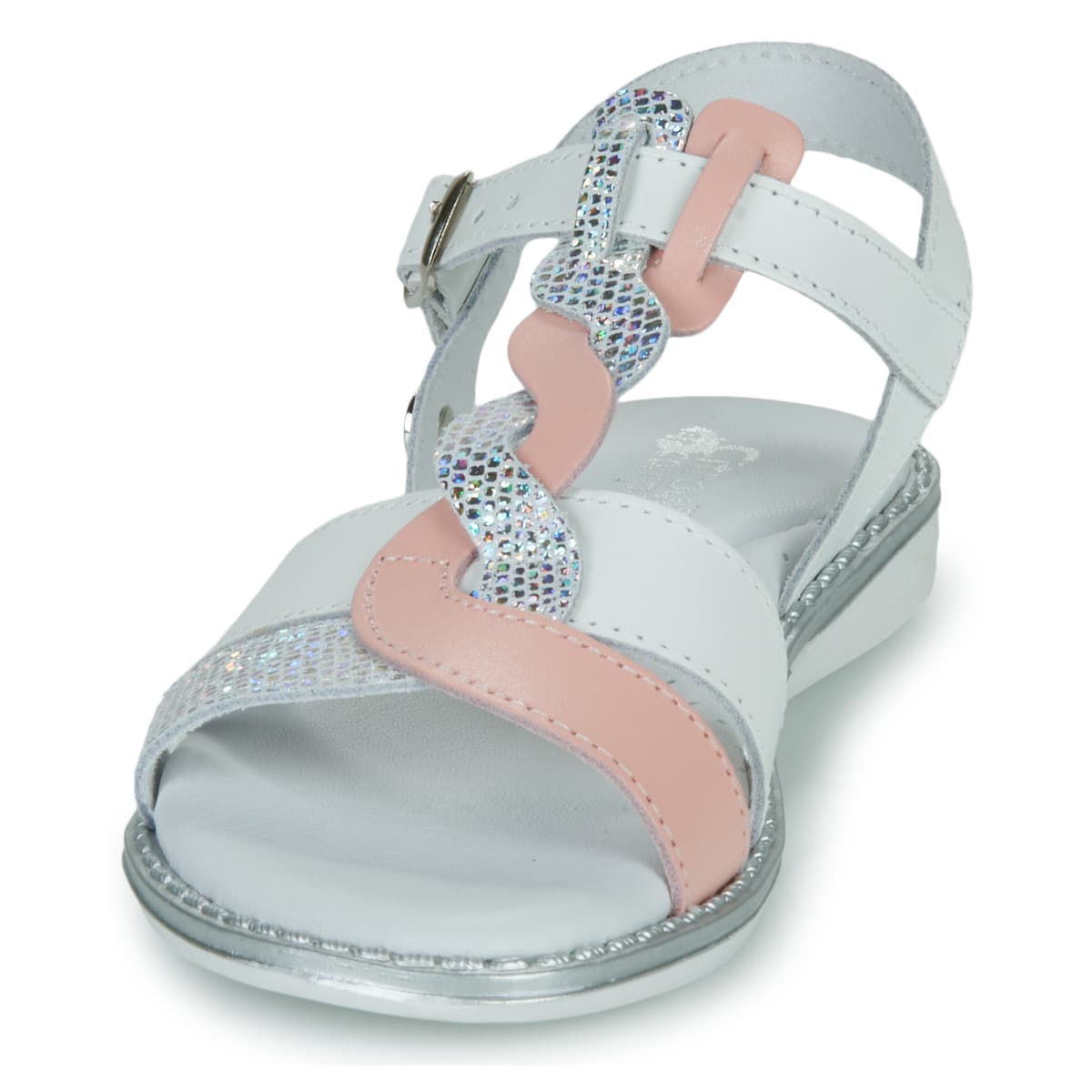 Girls' Sandals Citrouille et Compagnie White