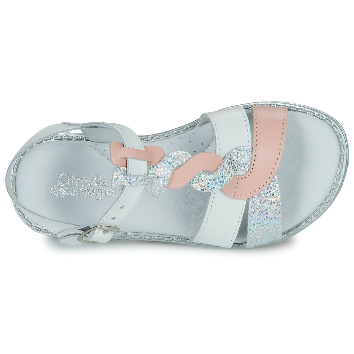 Girls' Sandals Citrouille et Compagnie White