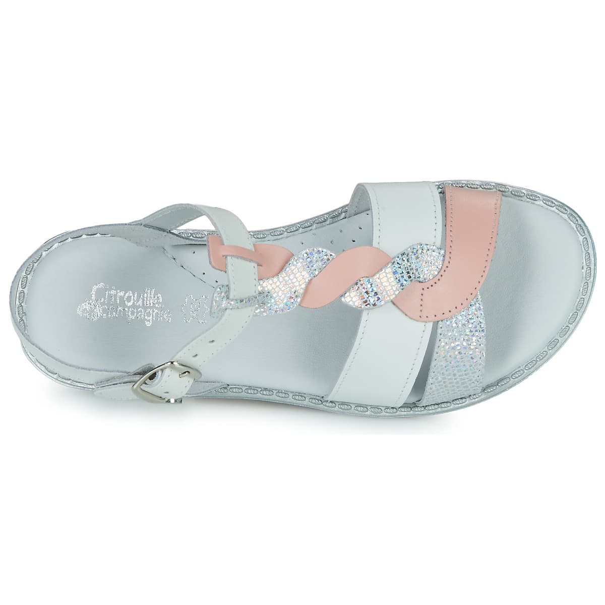 Girls' Sandals Citrouille et Compagnie White