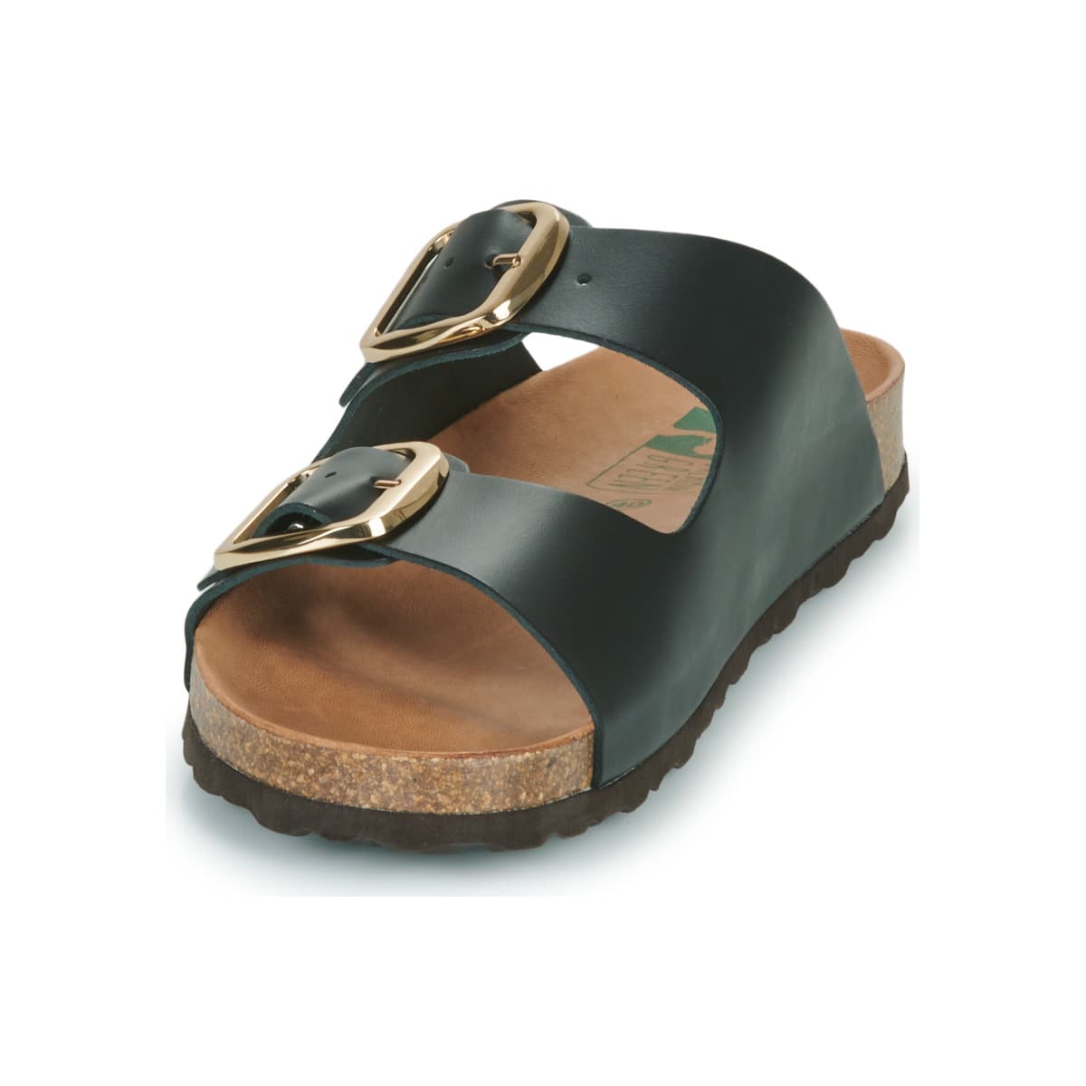 Women's Mules Dream in Green Black