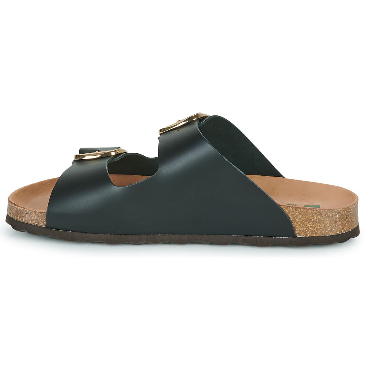 Women's Mules Dream in Green Black