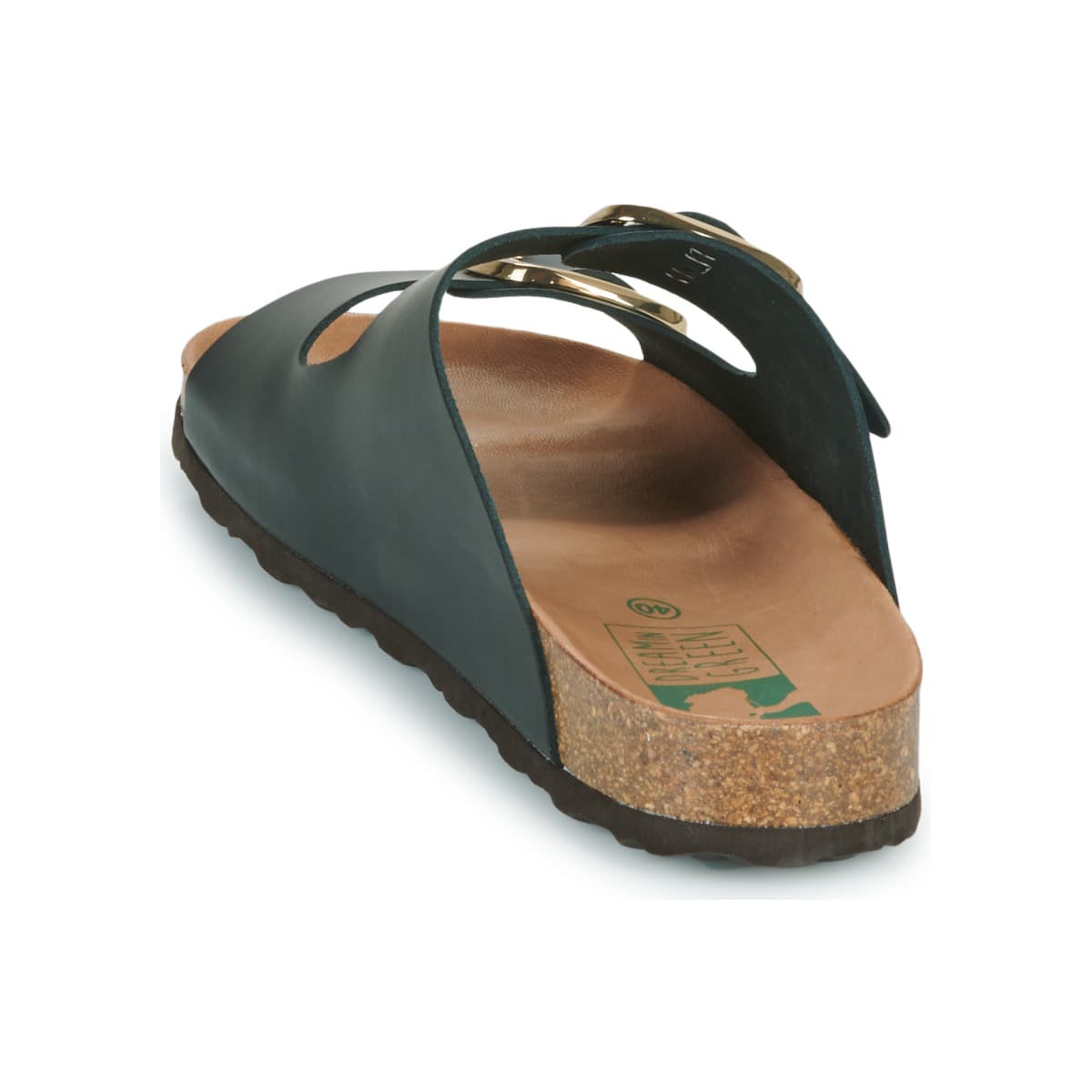 Women's Mules Dream in Green Black