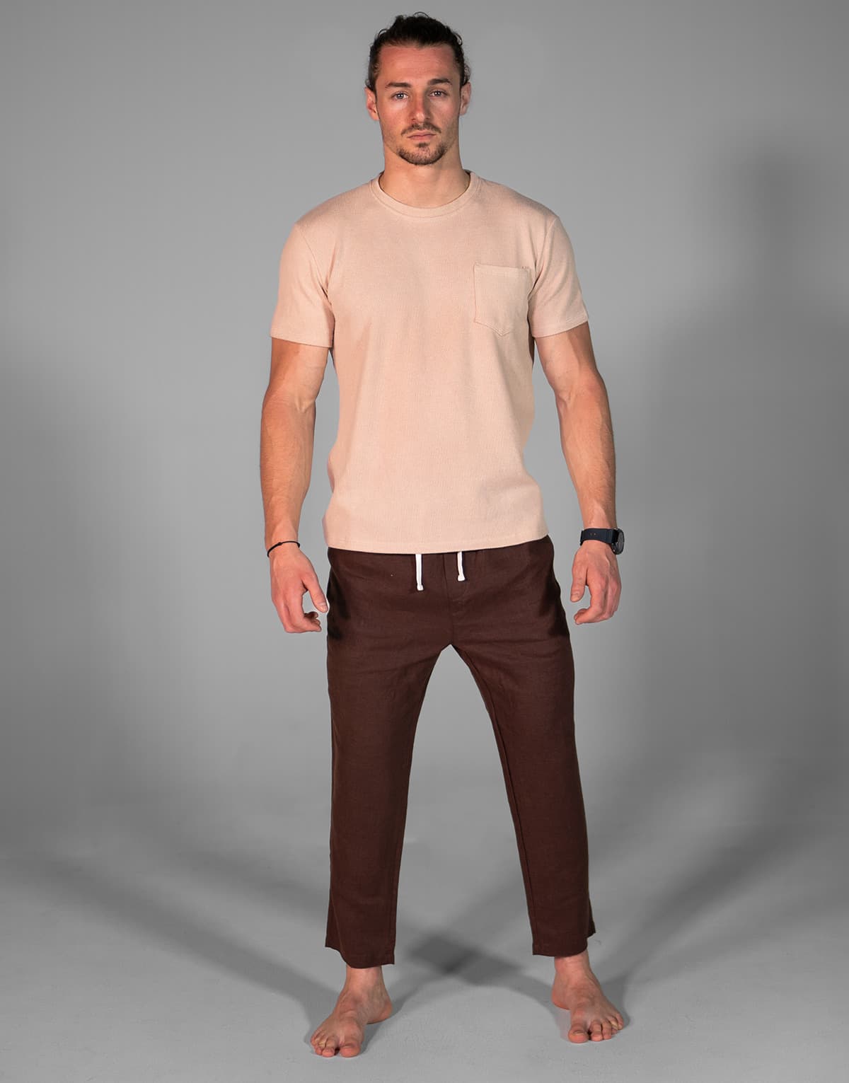 Men's T-Shirts THEAD. Beige